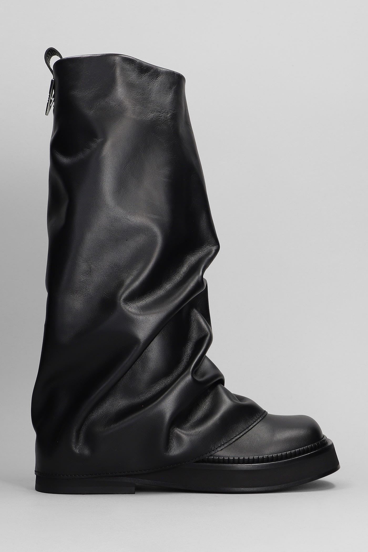 Robin Boots In Black Leather