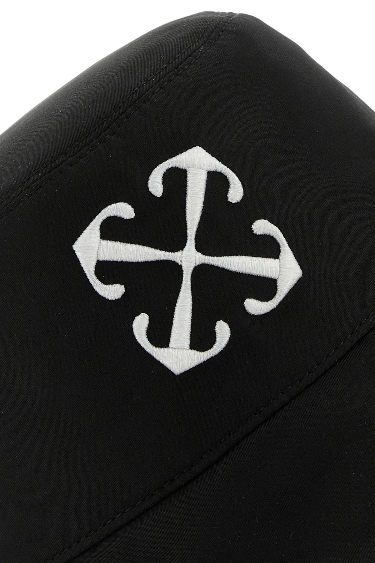 Shop Off-white Black Nylon Bucket Hat In Nero