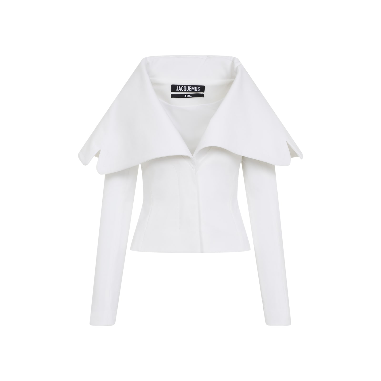 Shop Jacquemus La Veste Jacket In White