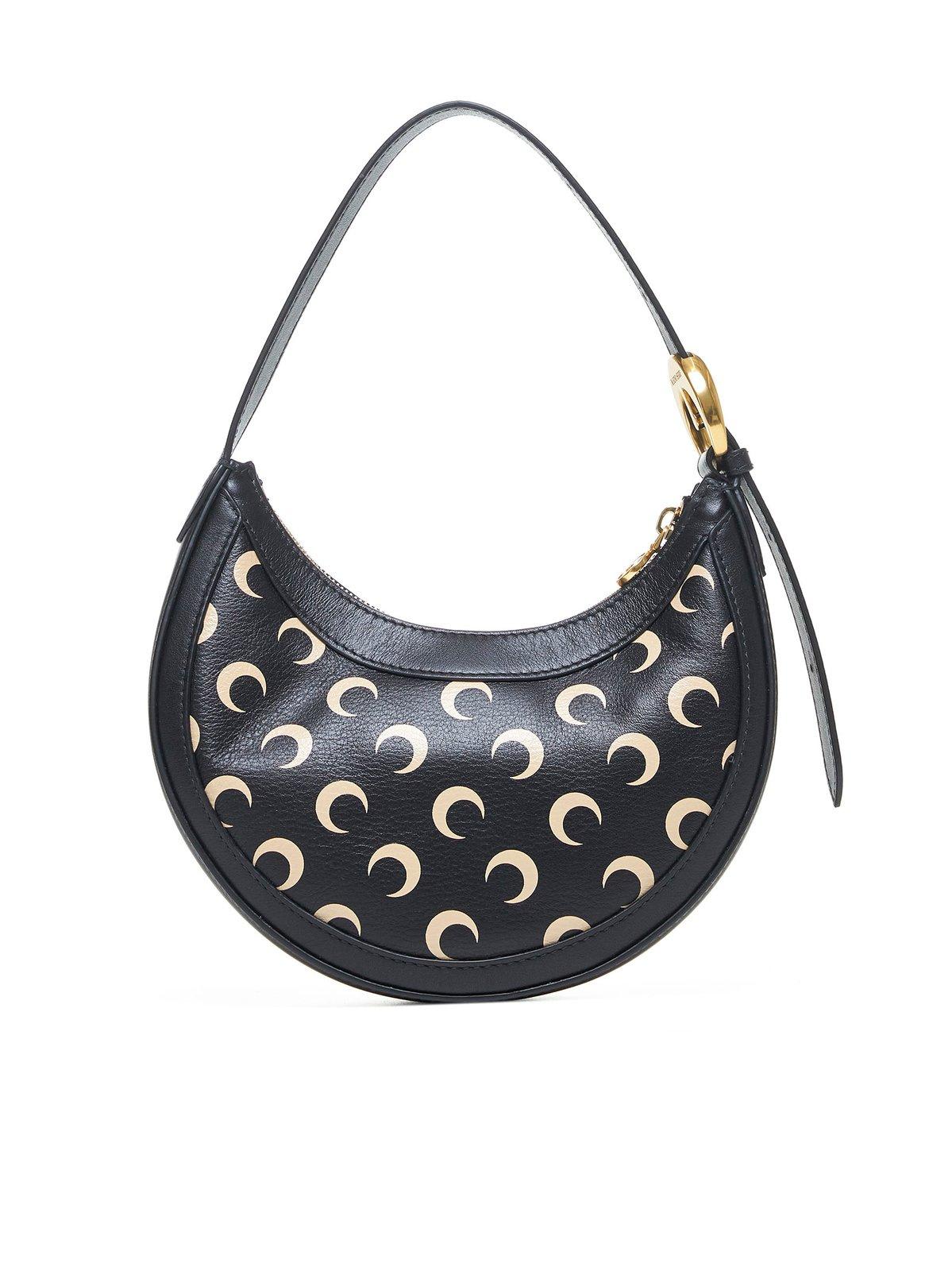 MARINE SERRE ECLIPSE MOON PRINTED HOBO BAG 