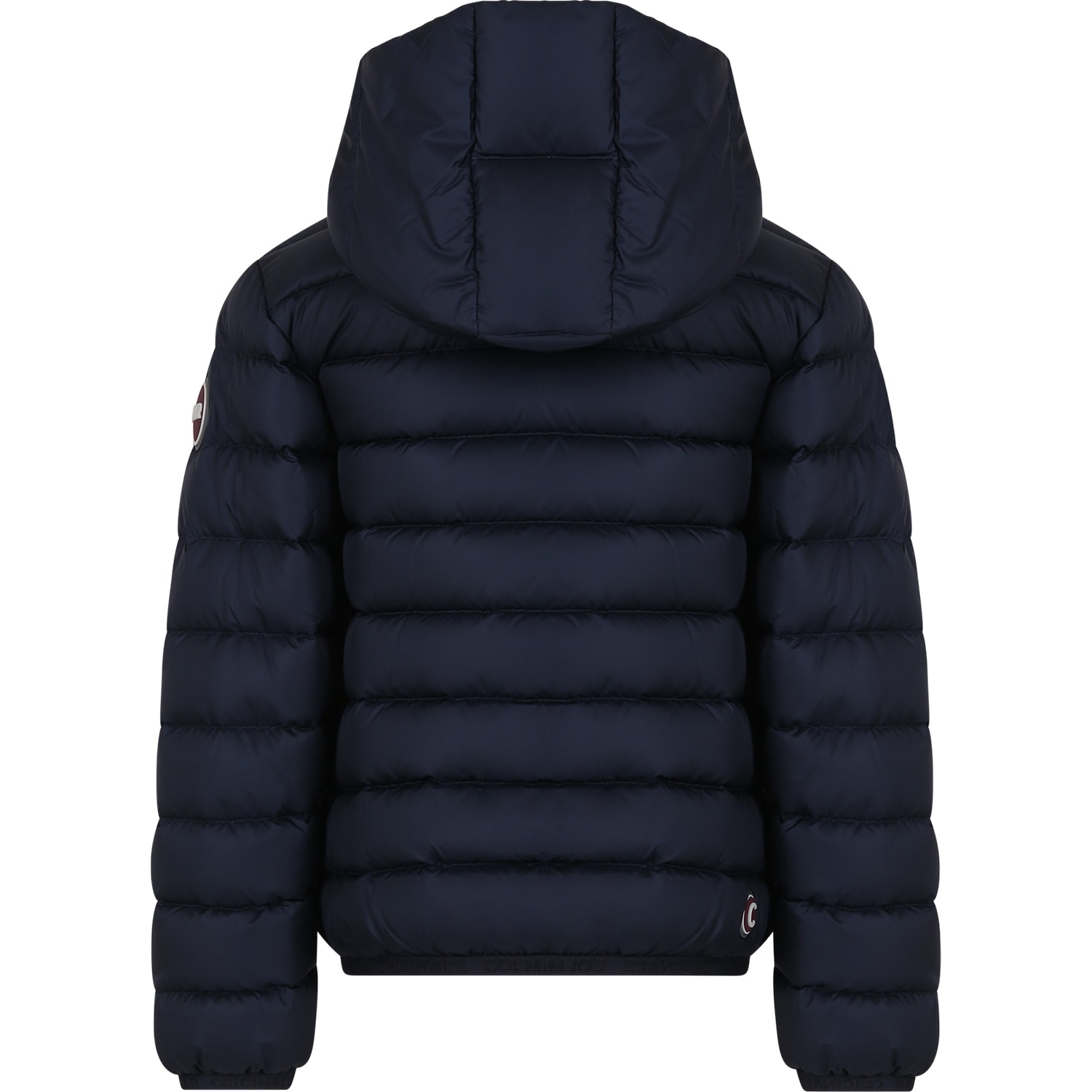 Colmar Blue Down Jacket For Boy In Blue