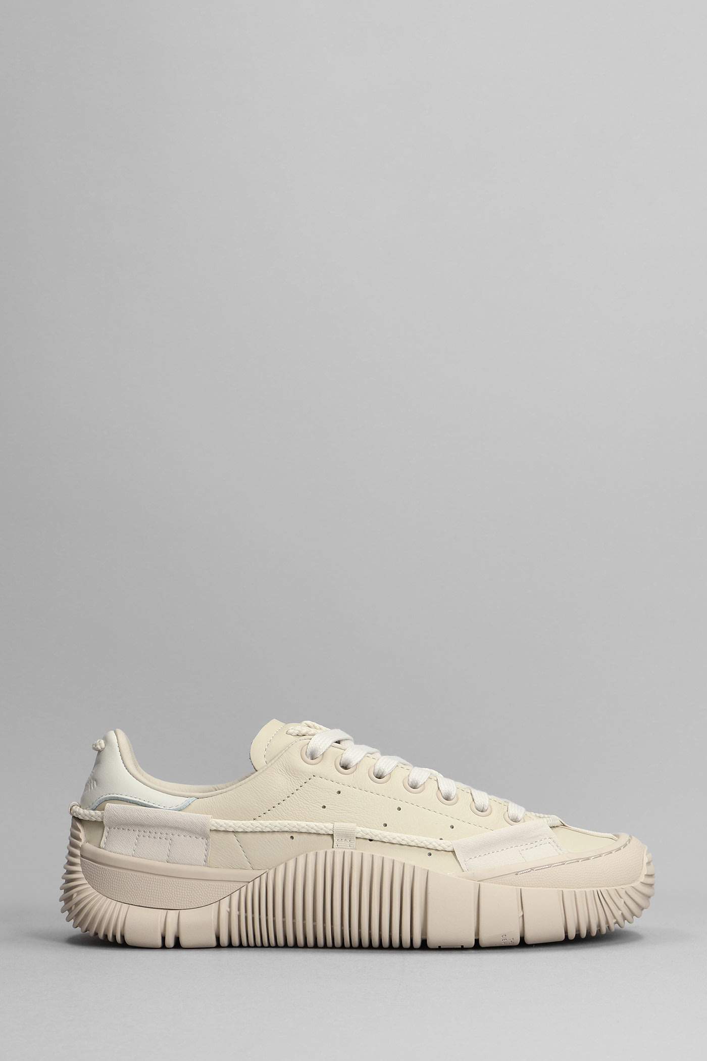 Adidas Originals by Craig Green Sneakers In Beige Leather