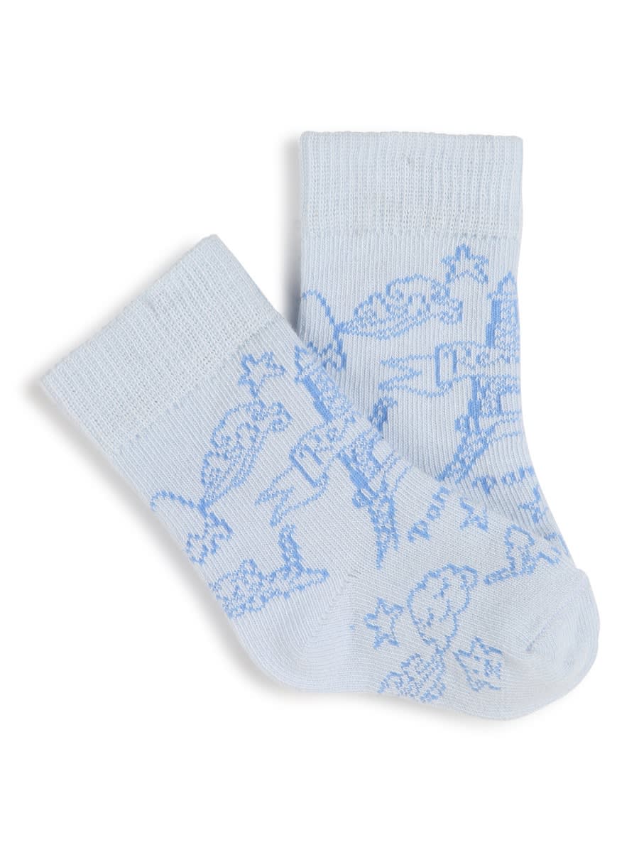 Kenzo Socks In Blue
