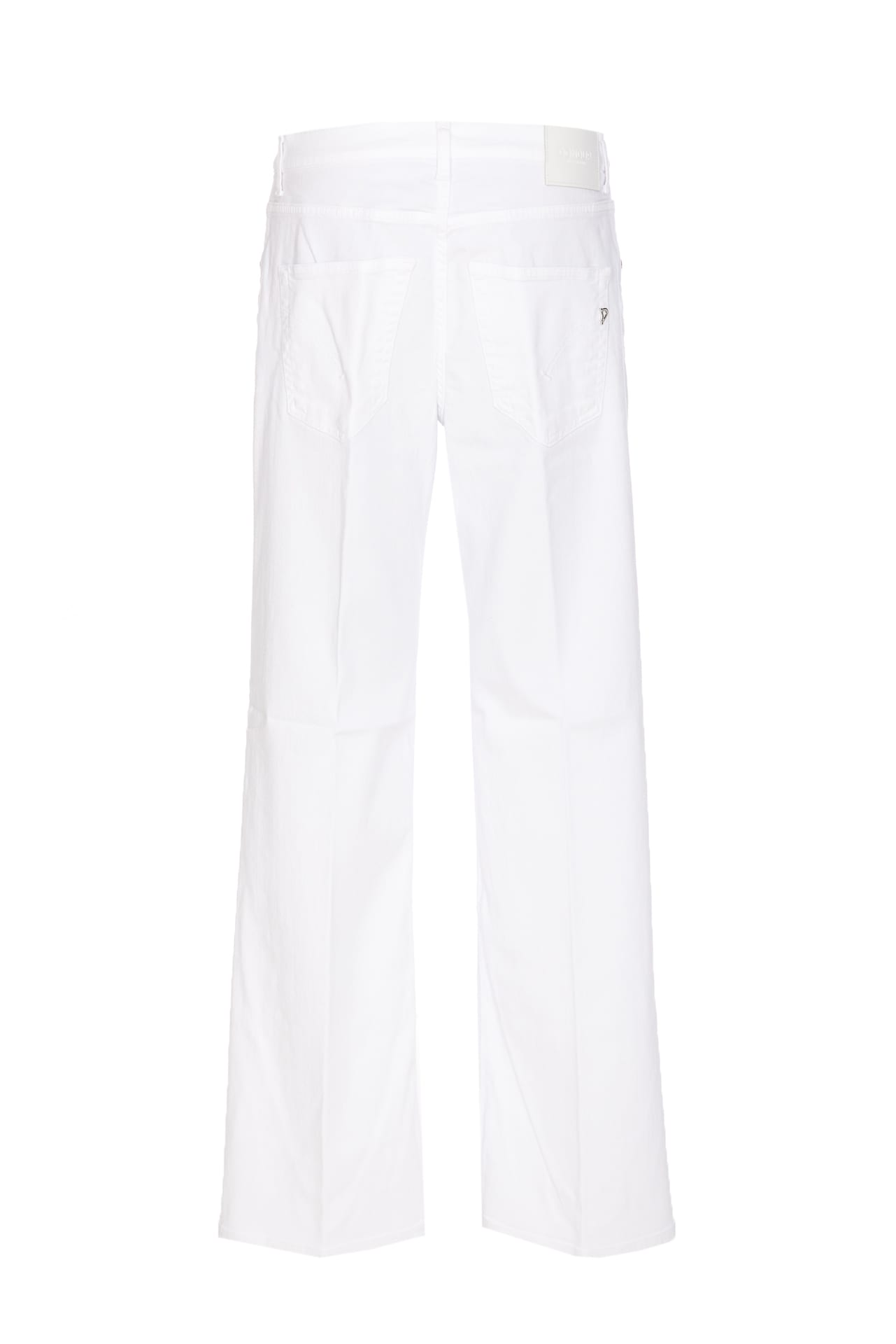 Shop Dondup Jacklyn Denim Jeans In Bianco