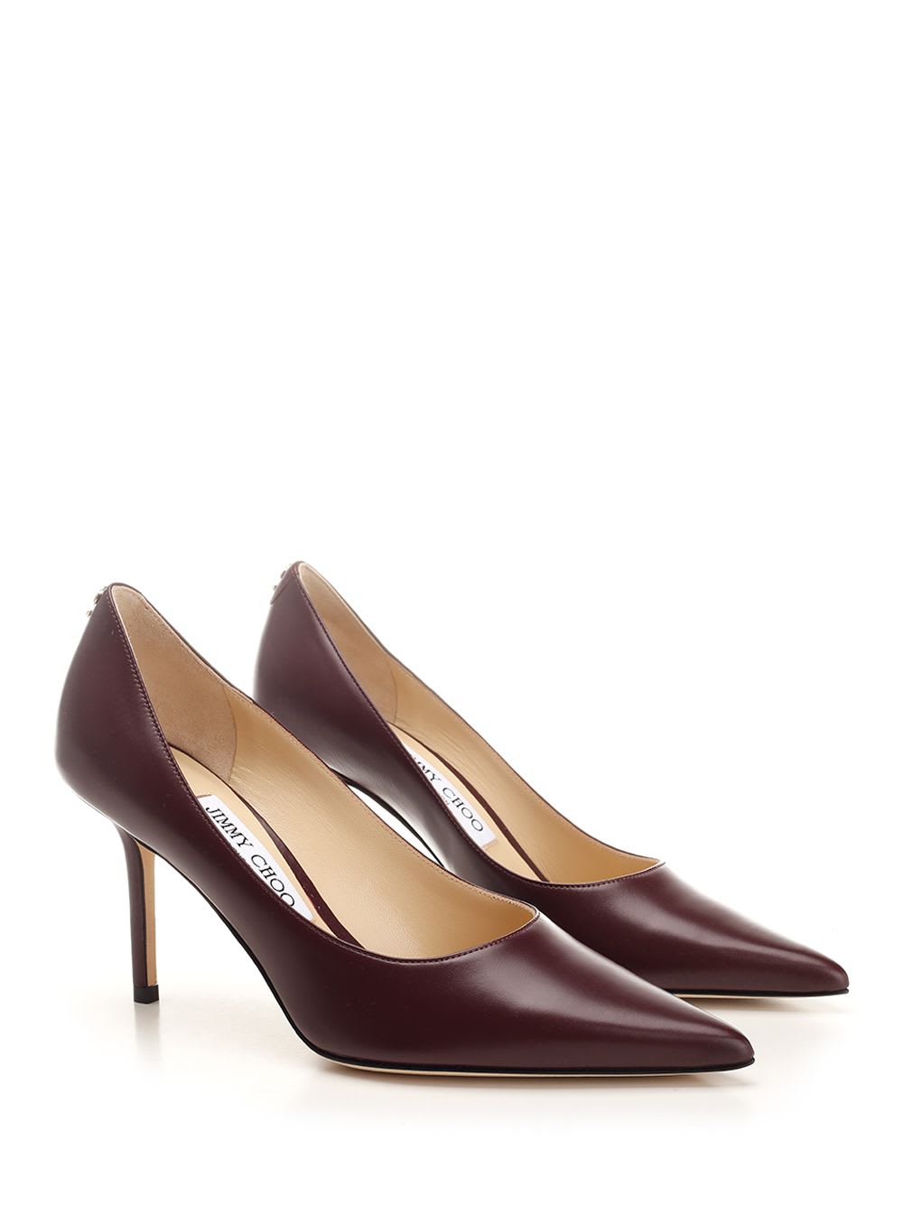 Shop Jimmy Choo Love 85 In Bordeaux