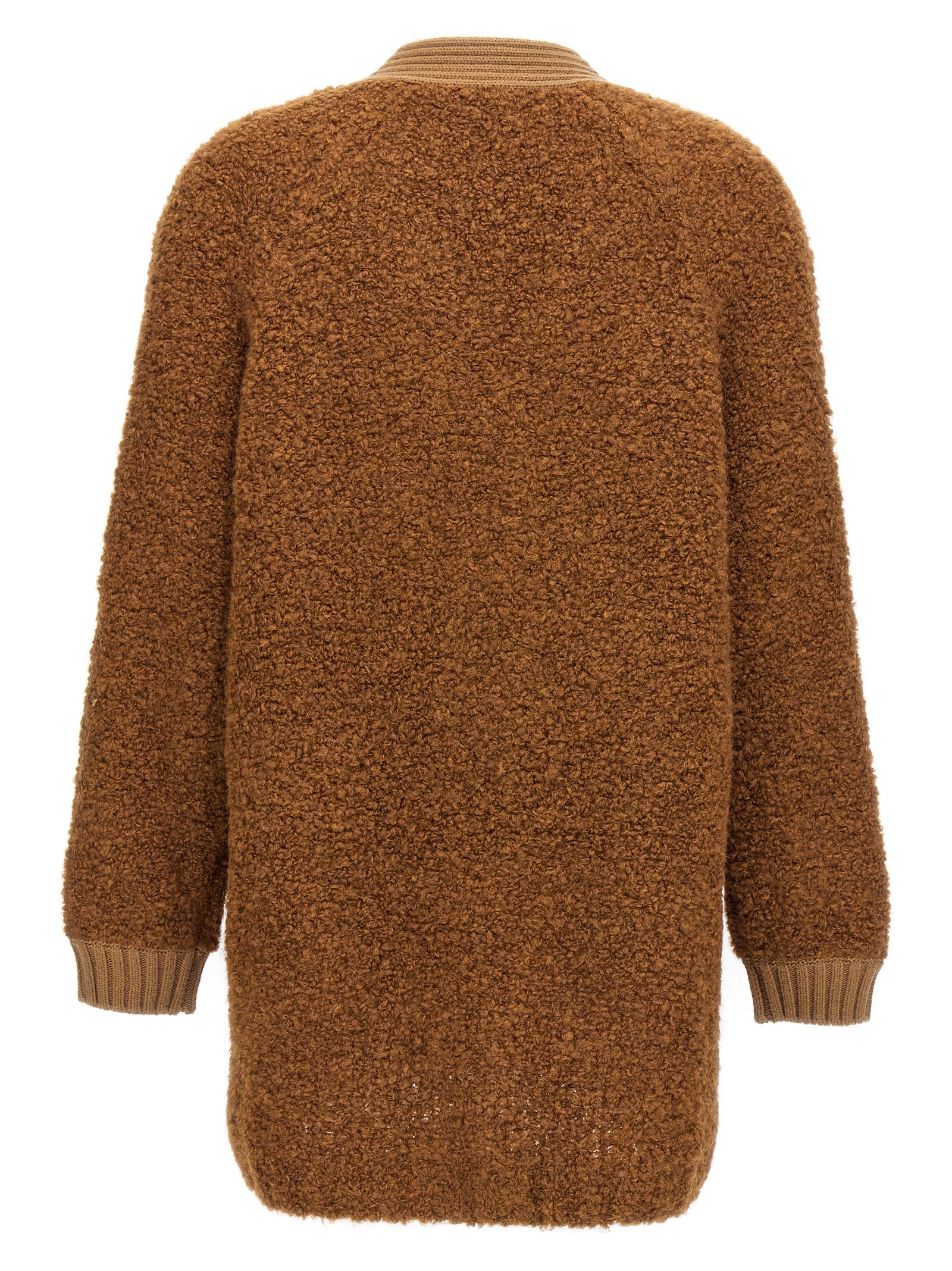 Weekend Max Mara Enfasi Cardigan In Disegno Ornamentale