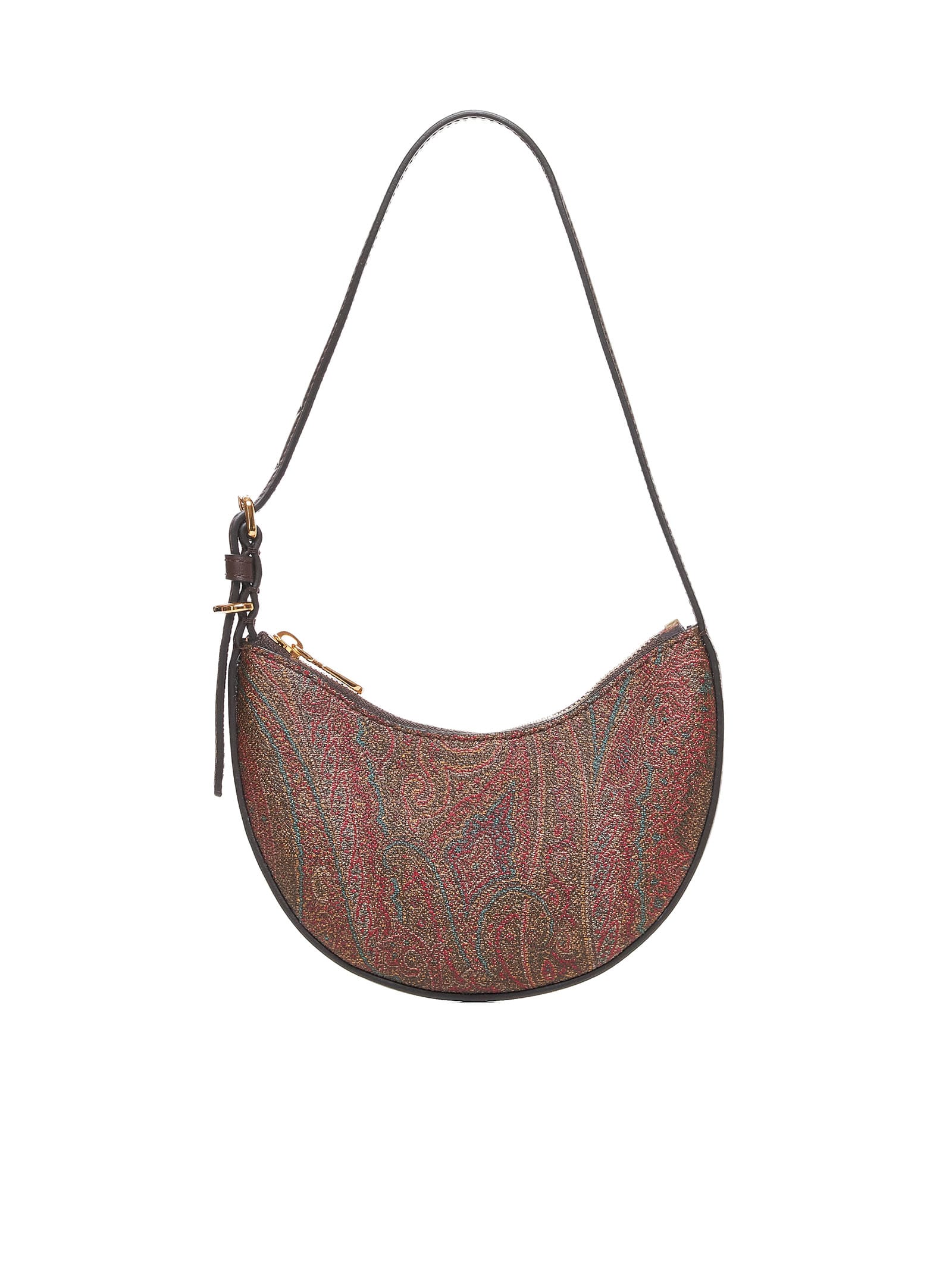 Shop Etro Shoulder Bag In Marrone 2