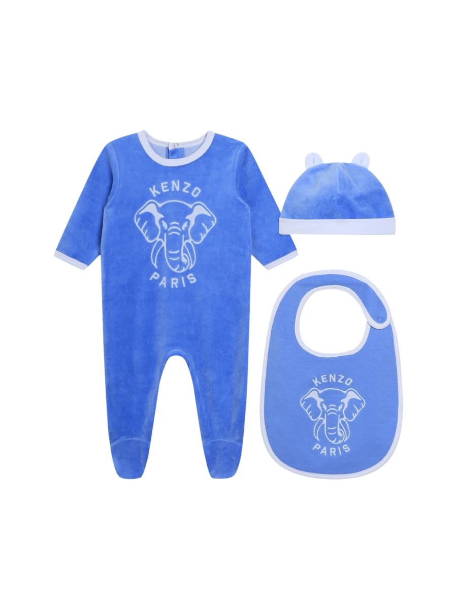 Kenzo Kids Pajamas+blanket+cups