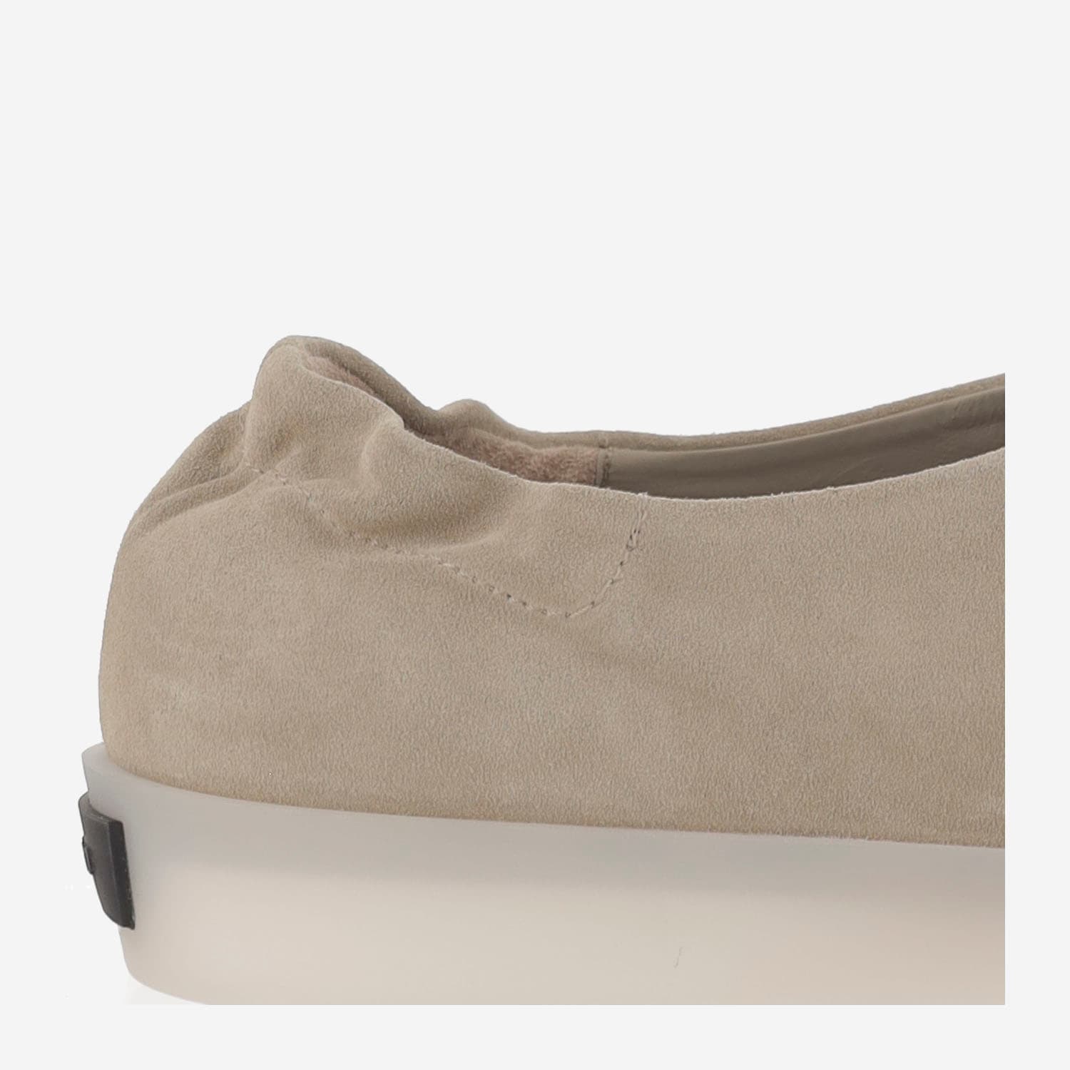 Fear Of God Suede Mules With Round Toe And Aesthetic In Beige