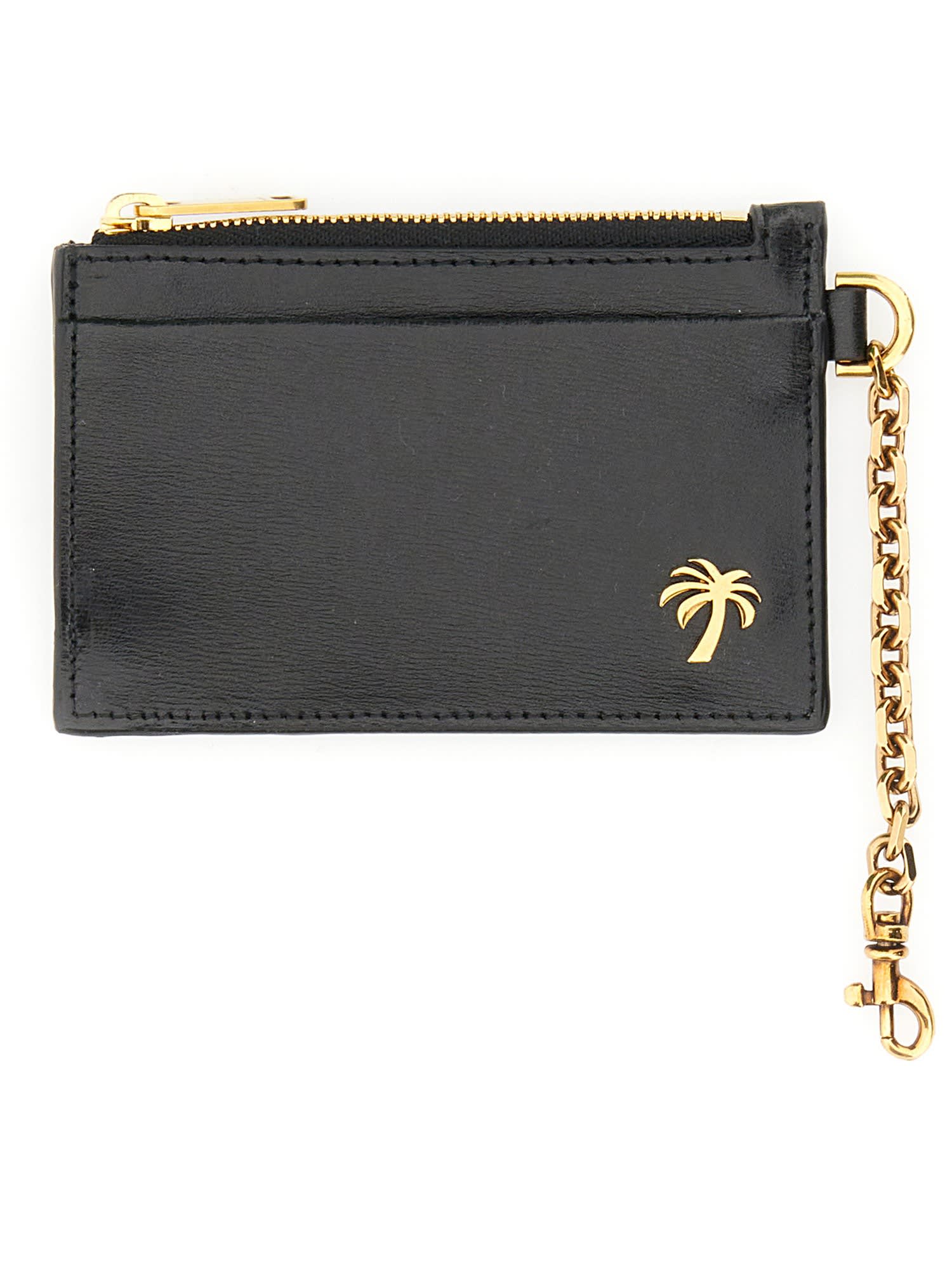 Palm Angels Card Holder With Chain palm Beach