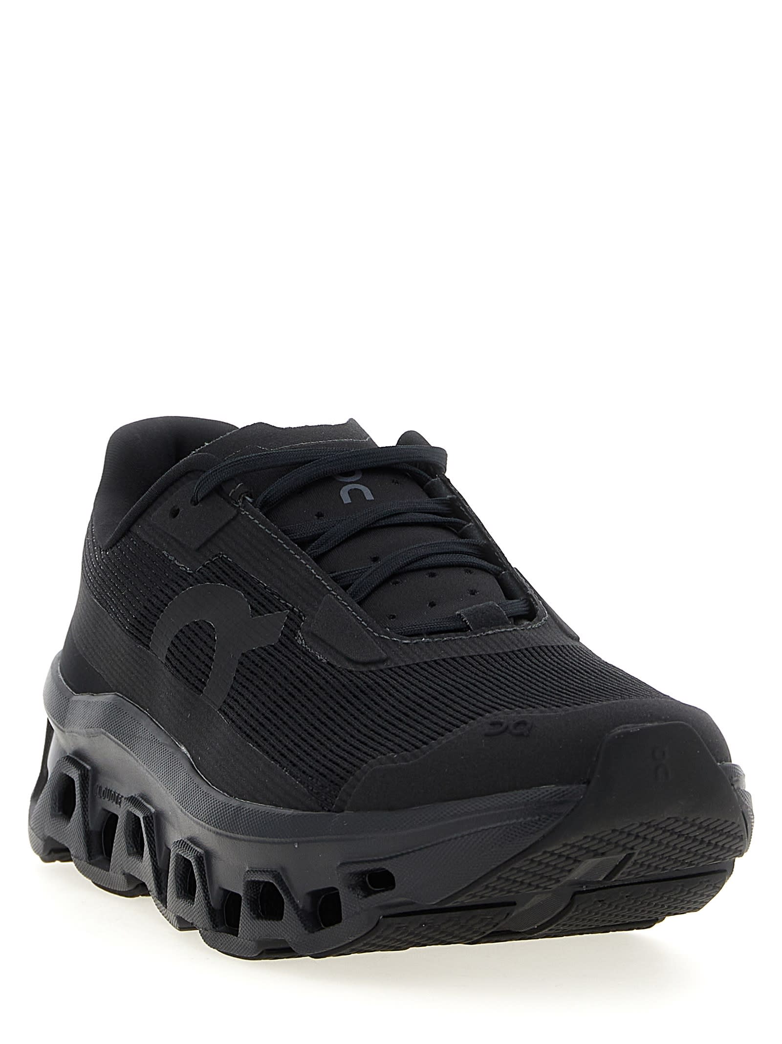 On Cloudmster Void Sneakers In Black