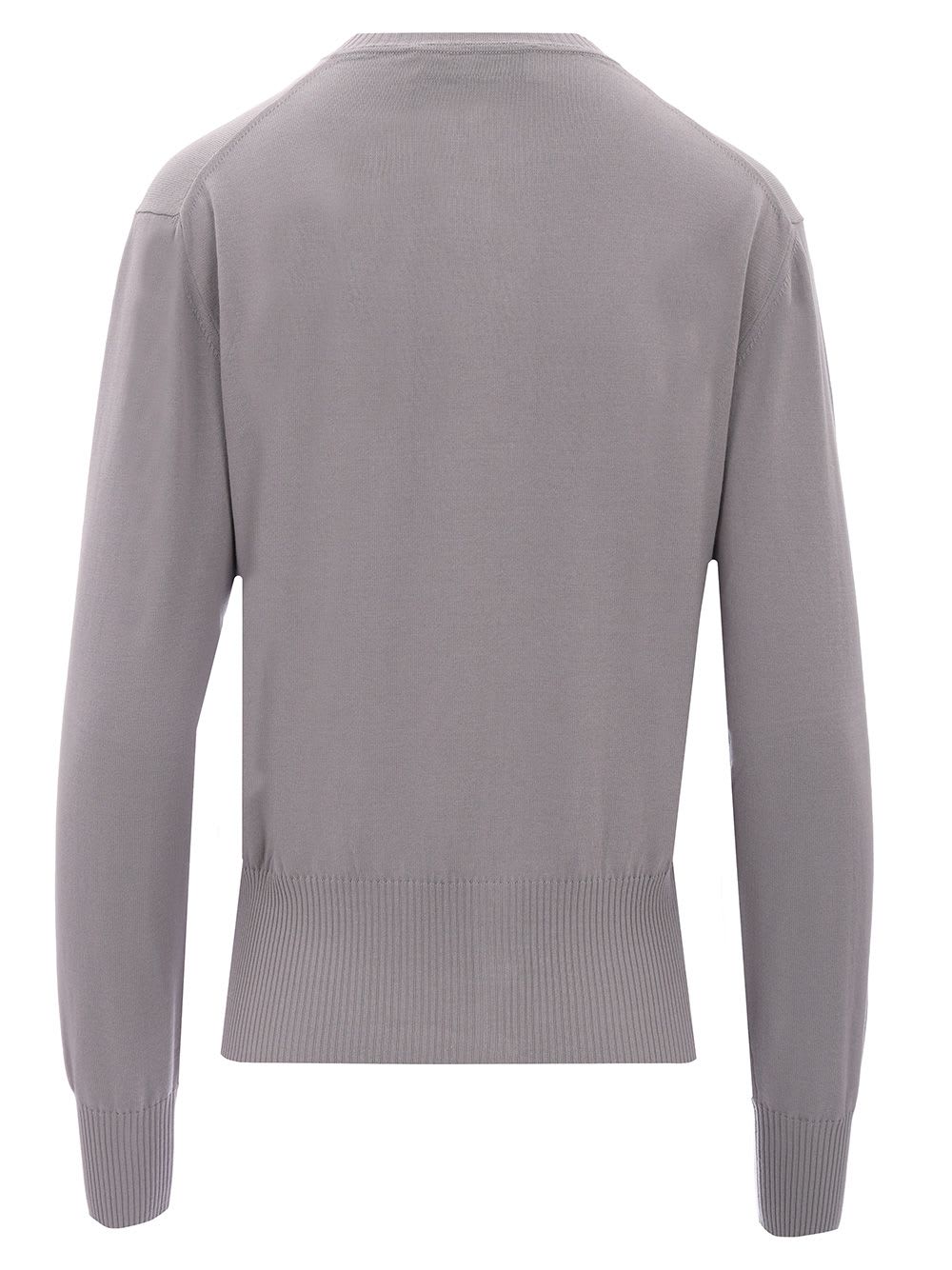 Vivienne Westwood Argyle Cardigan In Grey