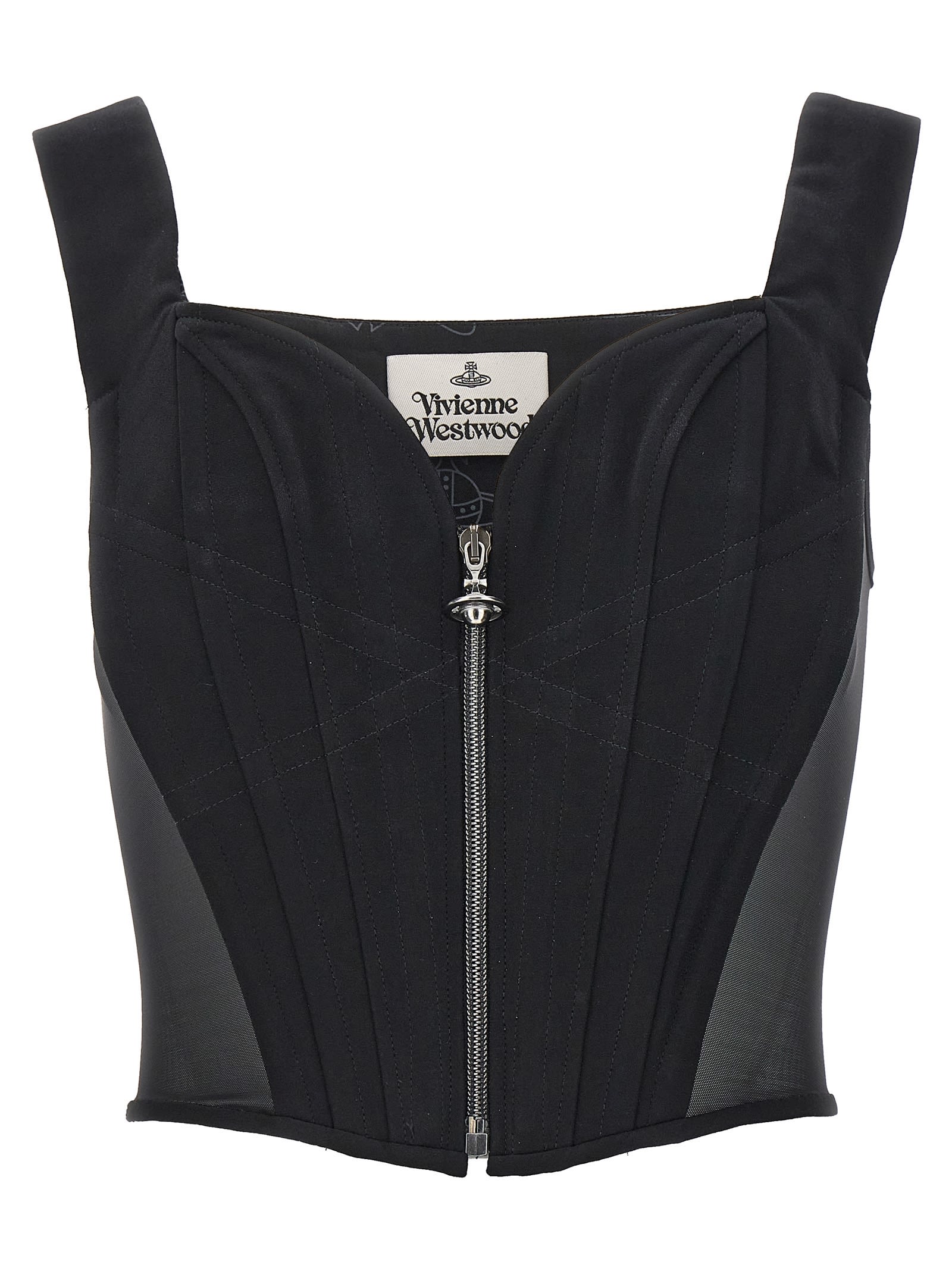 Shop Vivienne Westwood Classic Corset In Black