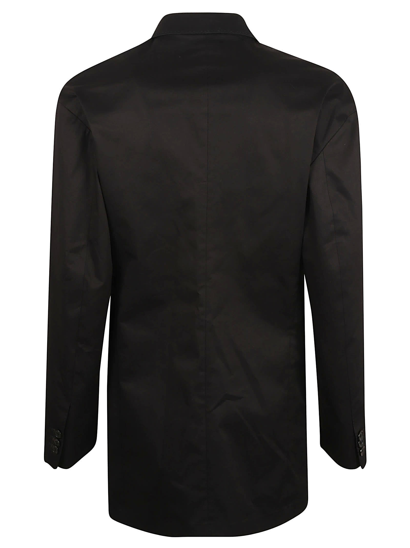 Shop Dolce & Gabbana Buttoned Jacket In Black