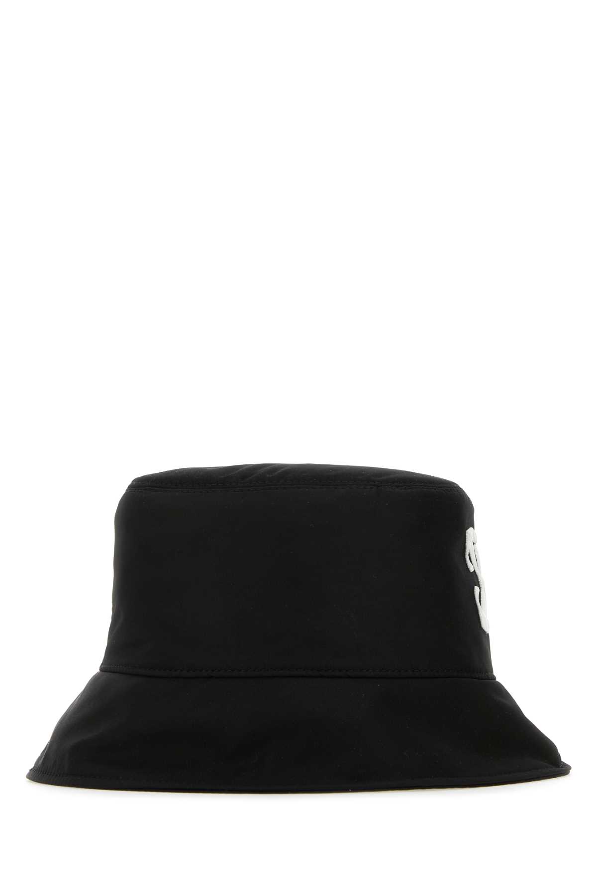 Shop Off-white Black Nylon Bucket Hat In Blackwhite