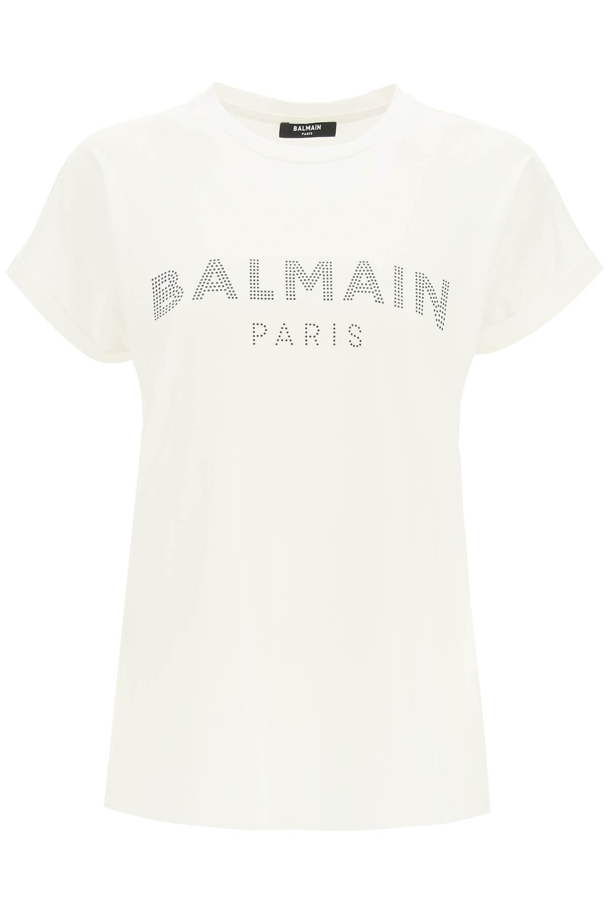 Balmain Crystal Logo T-shirt