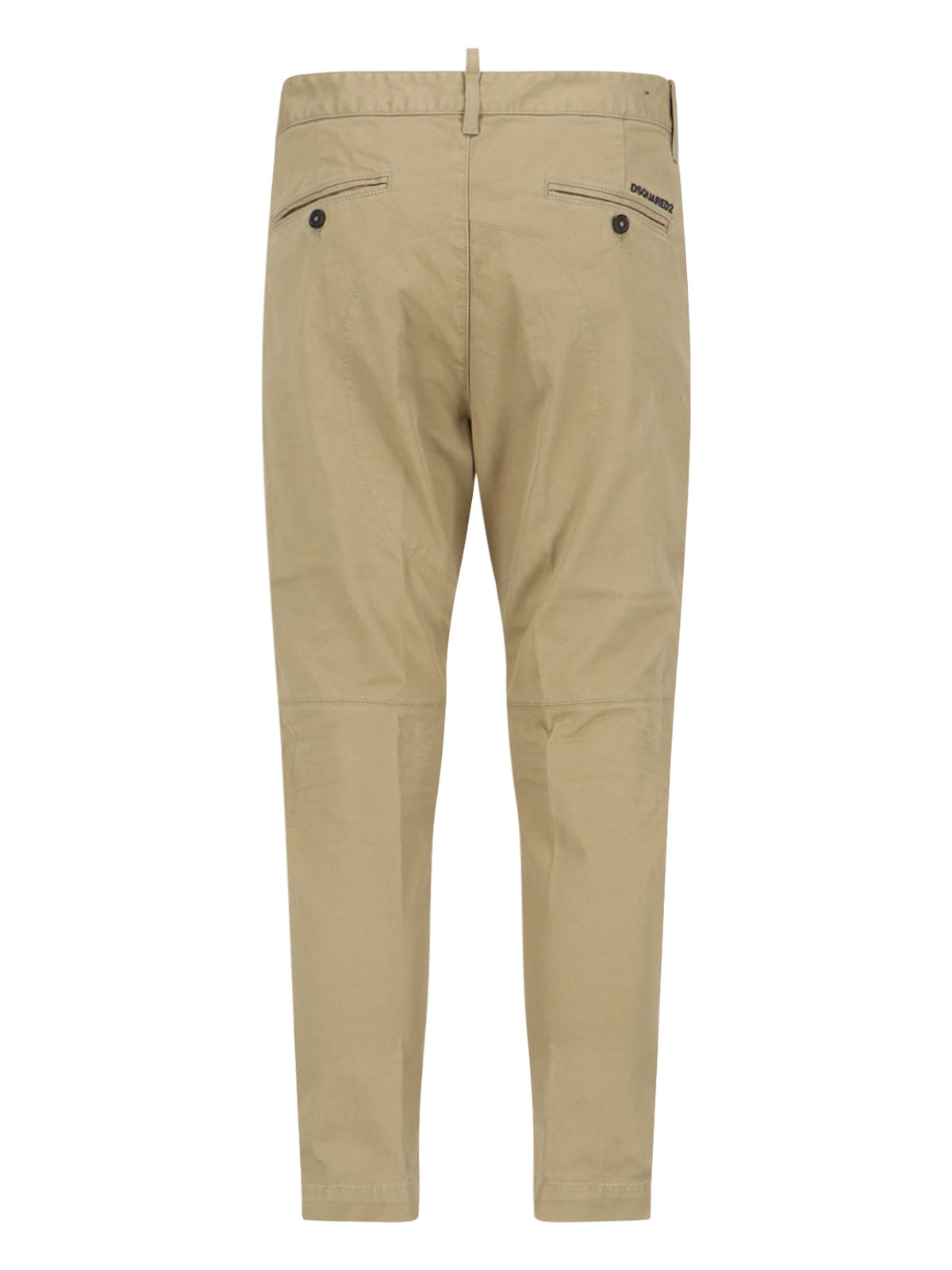 Shop Dsquared2 Chinos In Beige