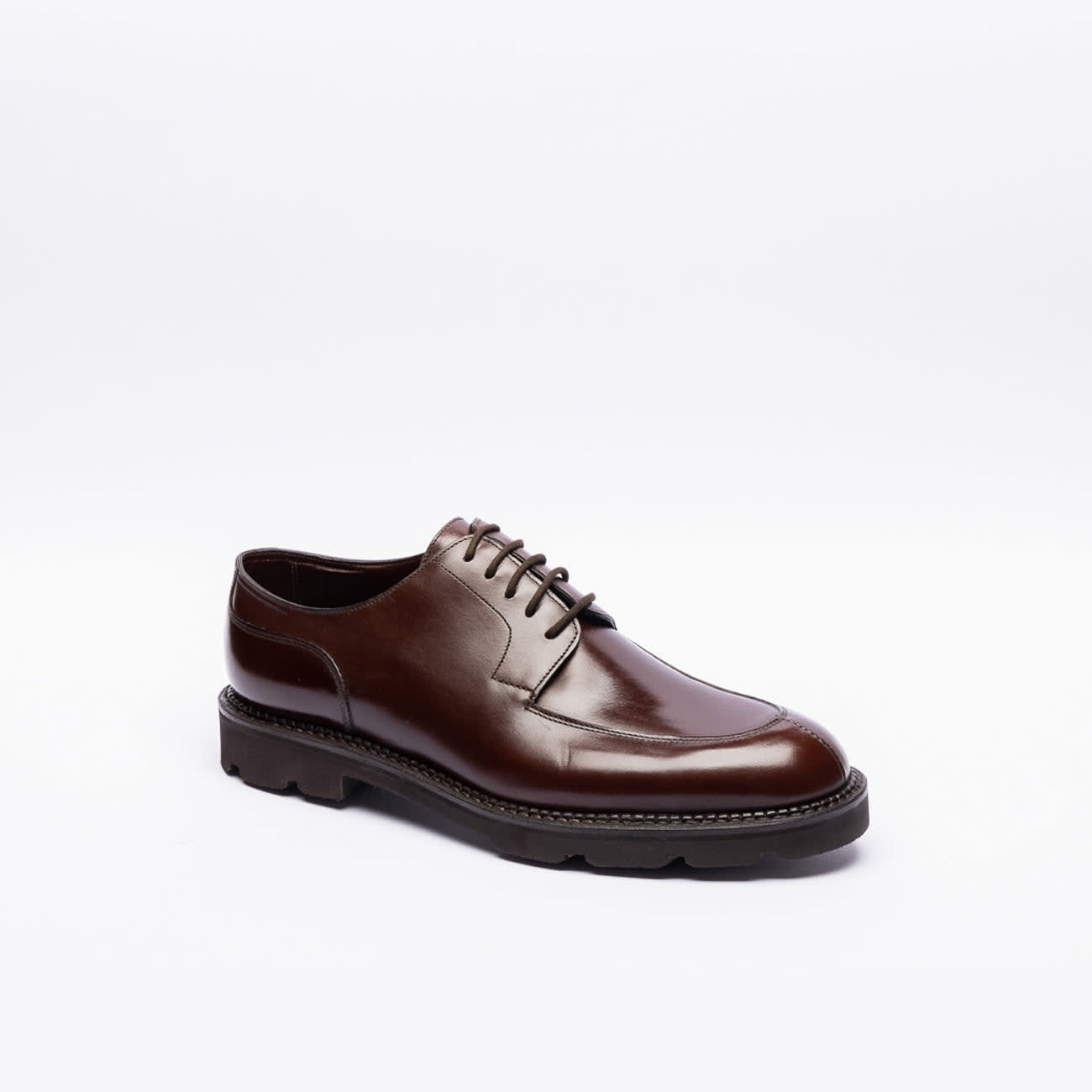 Dark Oak Calf Derby Shoe