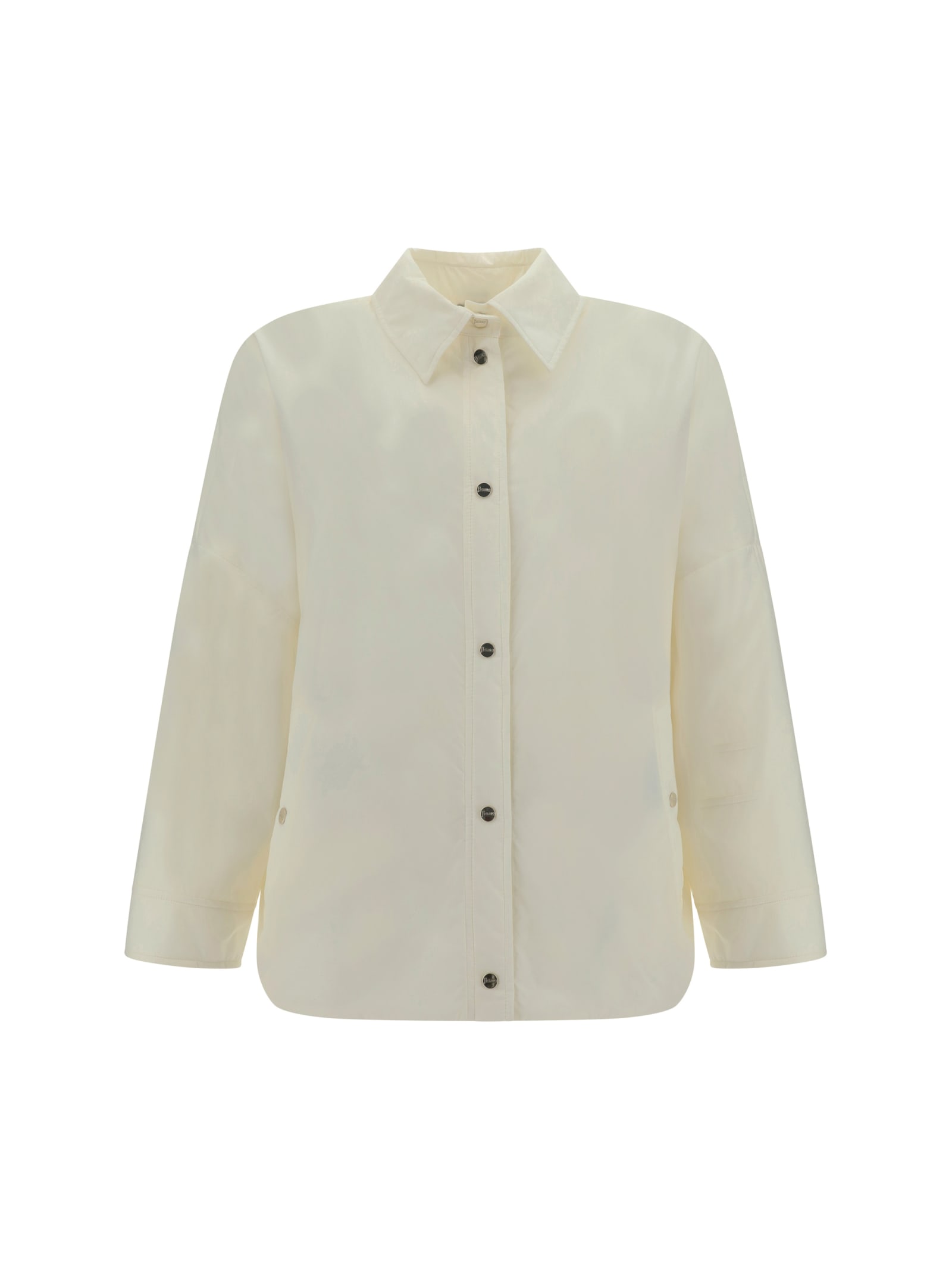 Shop Herno Jacket In Bianco