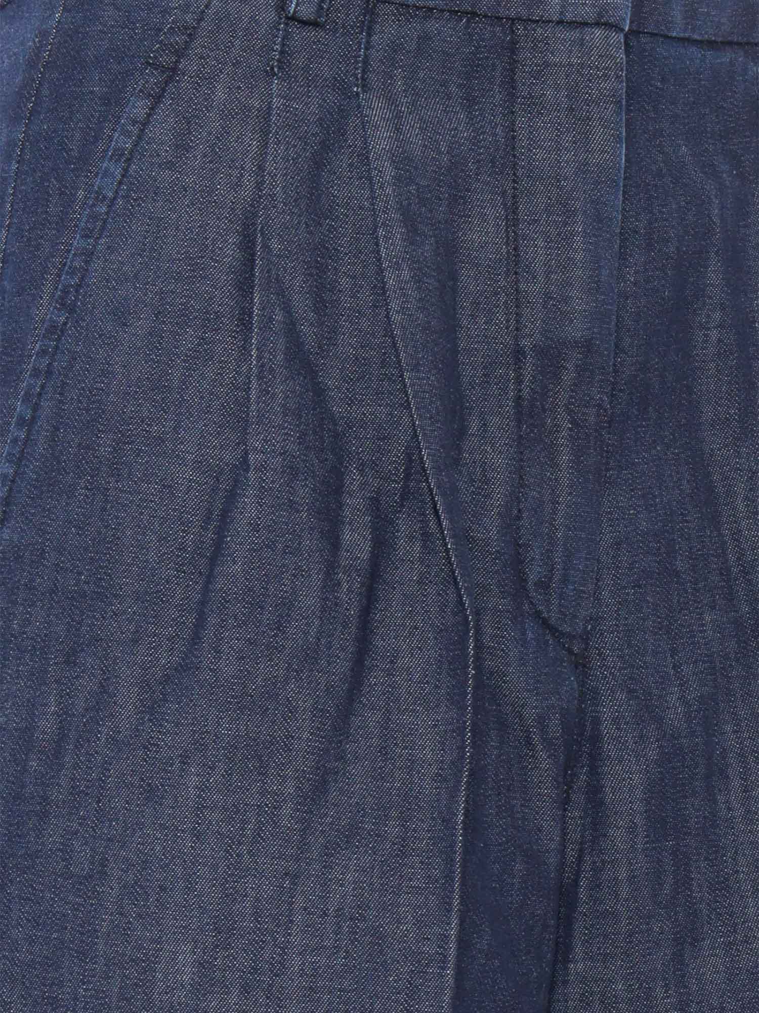 Shop Weekend Max Mara Denim Blue Trousers