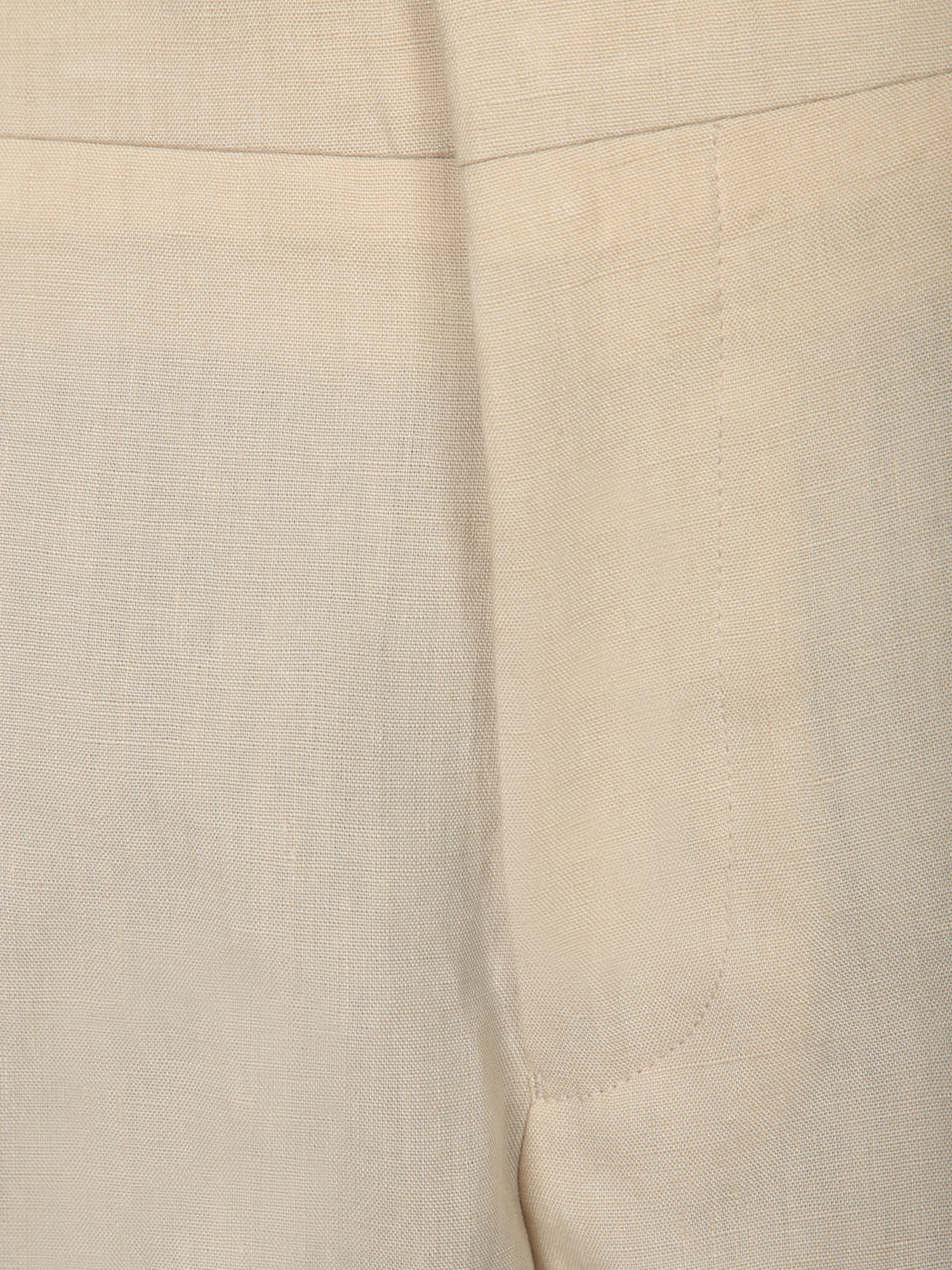 PAUL SMITH BEIGE LINEN BERMUDA SHORTS
