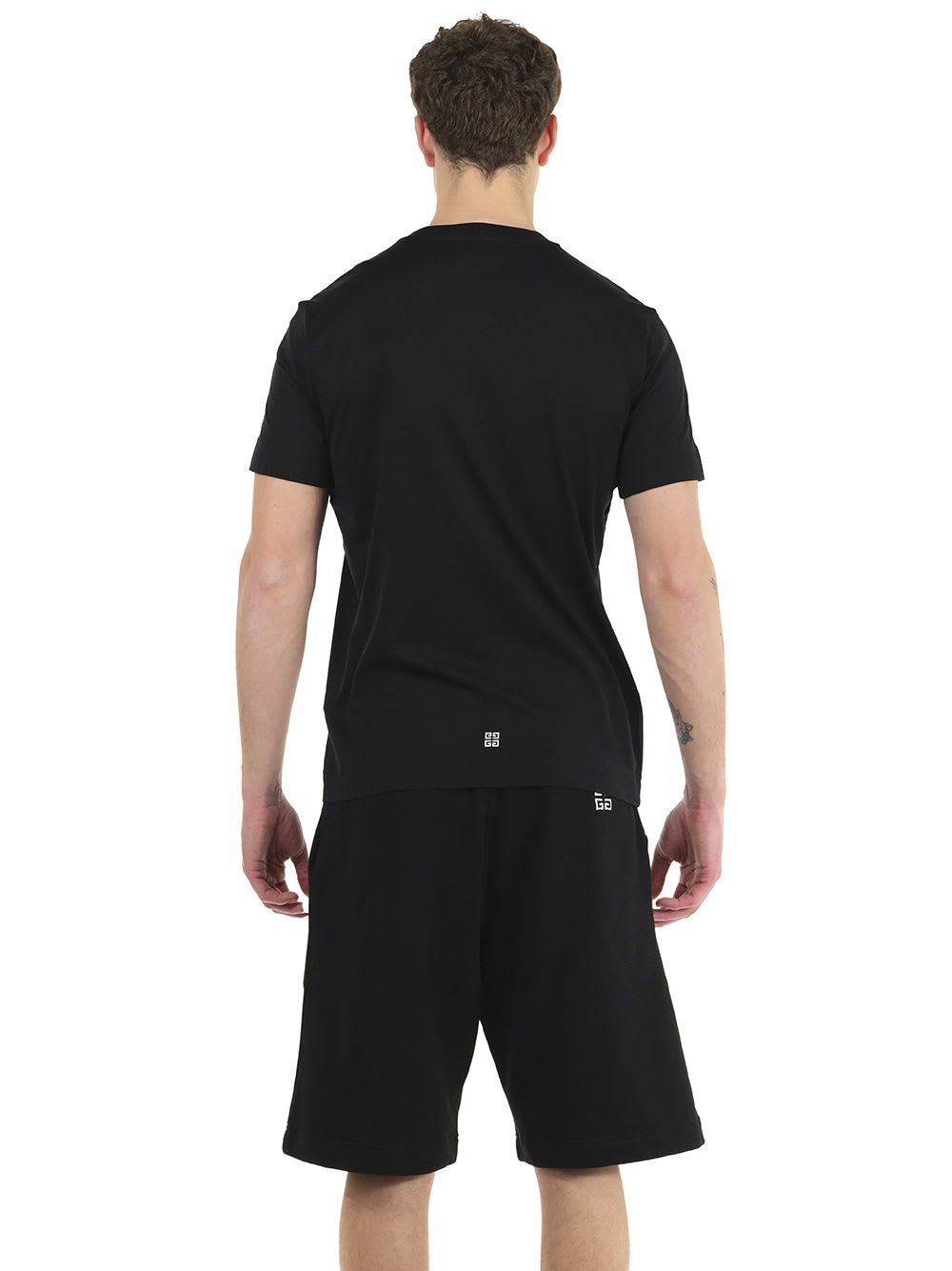 Shop Givenchy Slim  Archetype T-shirt In Black