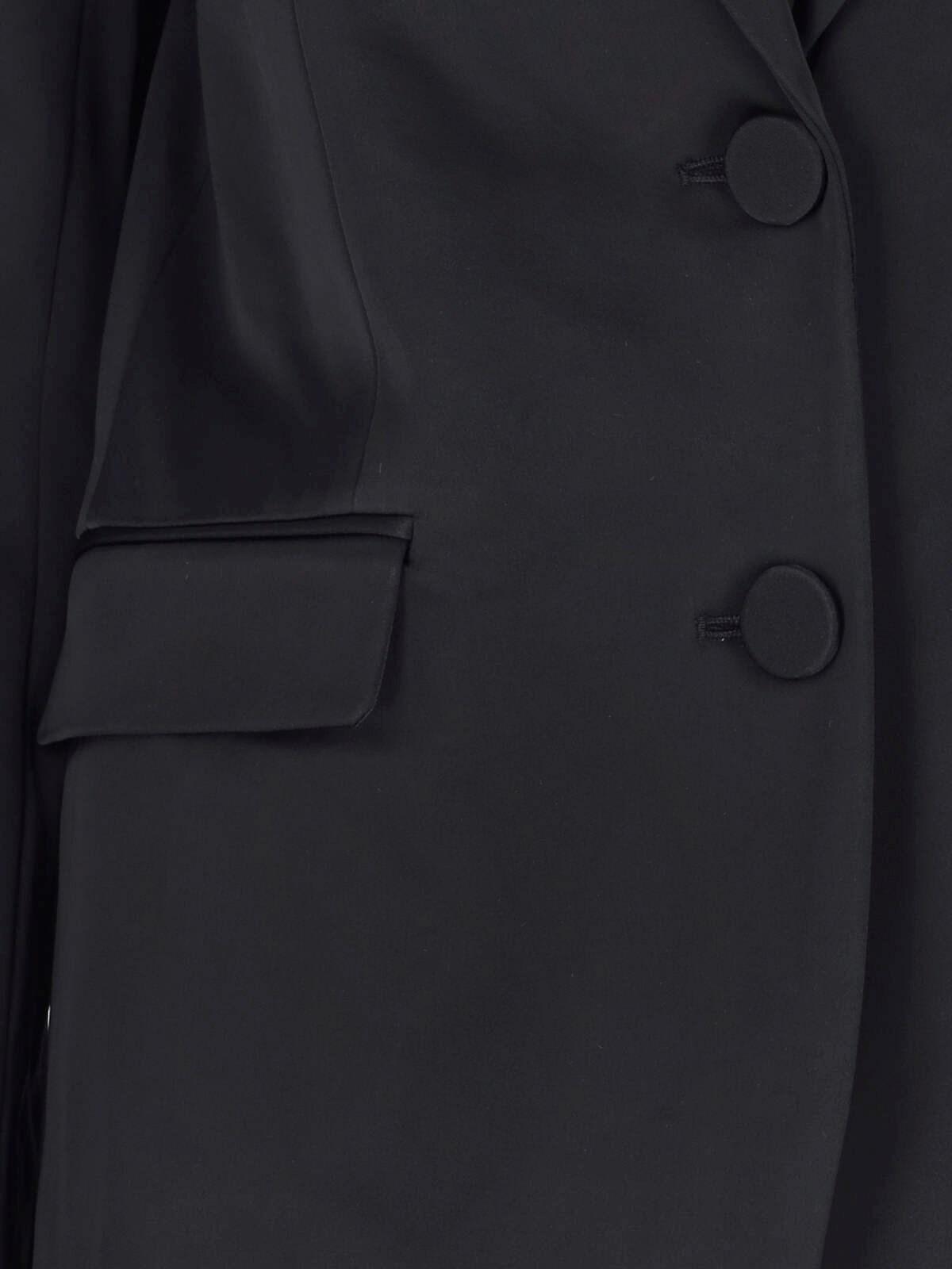Shop Michael Michael Kors Single-breasted Blazer In Black