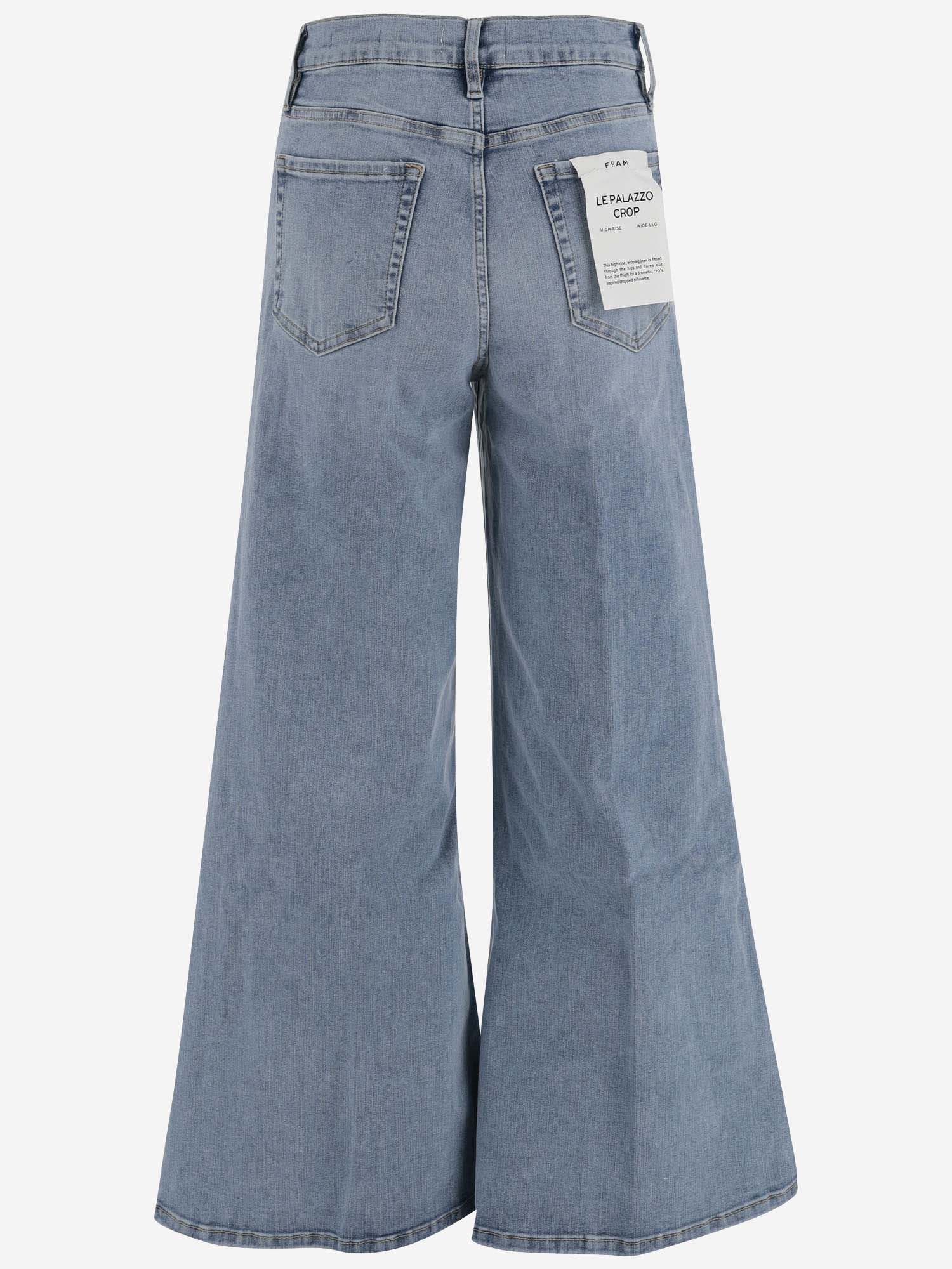 Shop Frame Stretch Cotton Denim Jeans