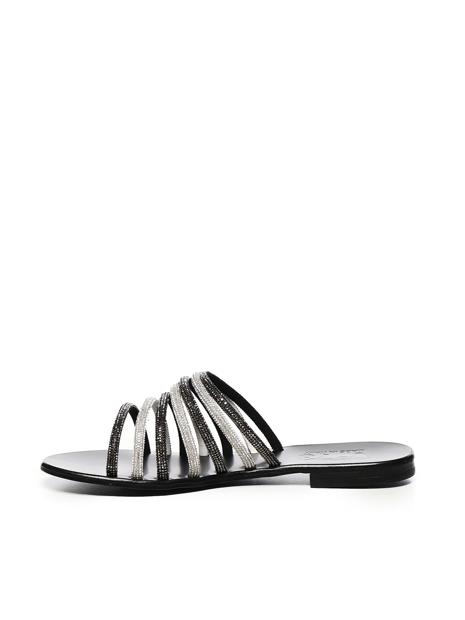 V73 FREDY SANDALS WITH RHINESTONES 