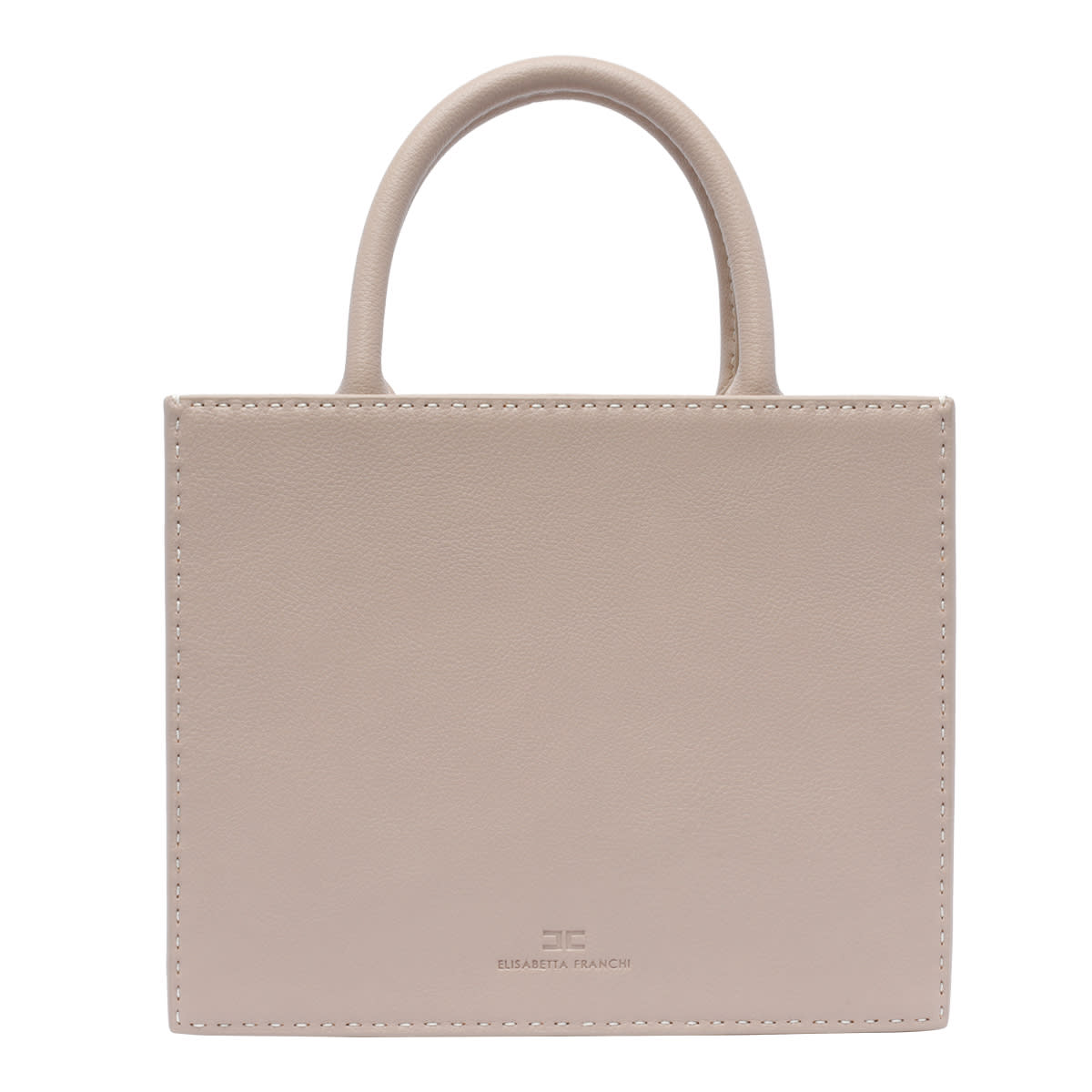 ELISABETTA FRANCHI LOGO HANDBAG