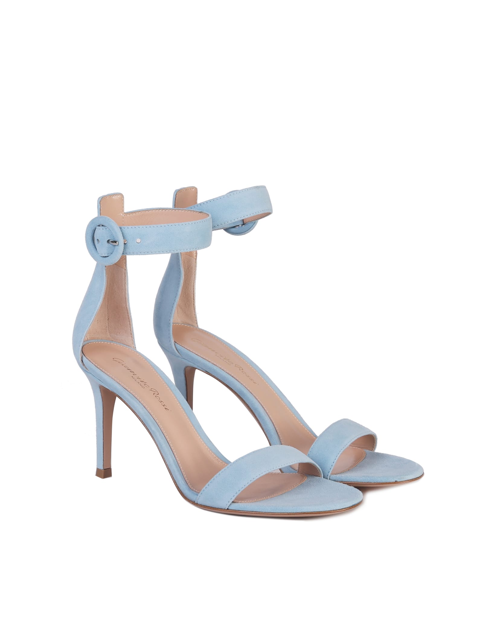 Shop Gianvito Rossi Portofino Sandals In Air