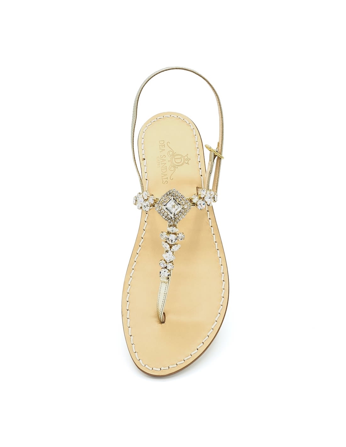 Cuma Crystal Jewel Sandals