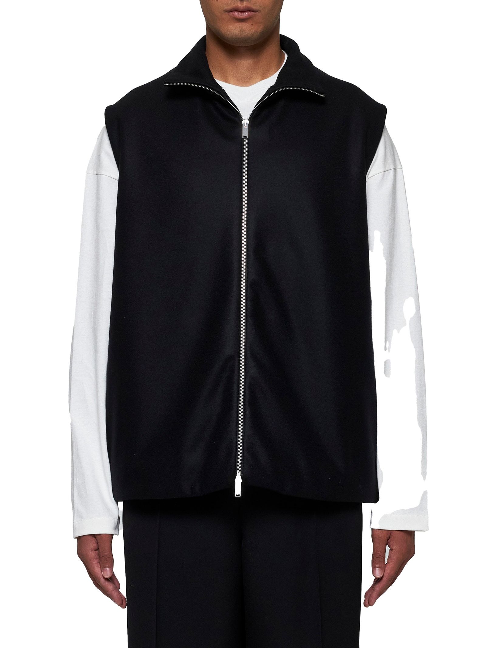 Shop Jil Sander Jacket In Black