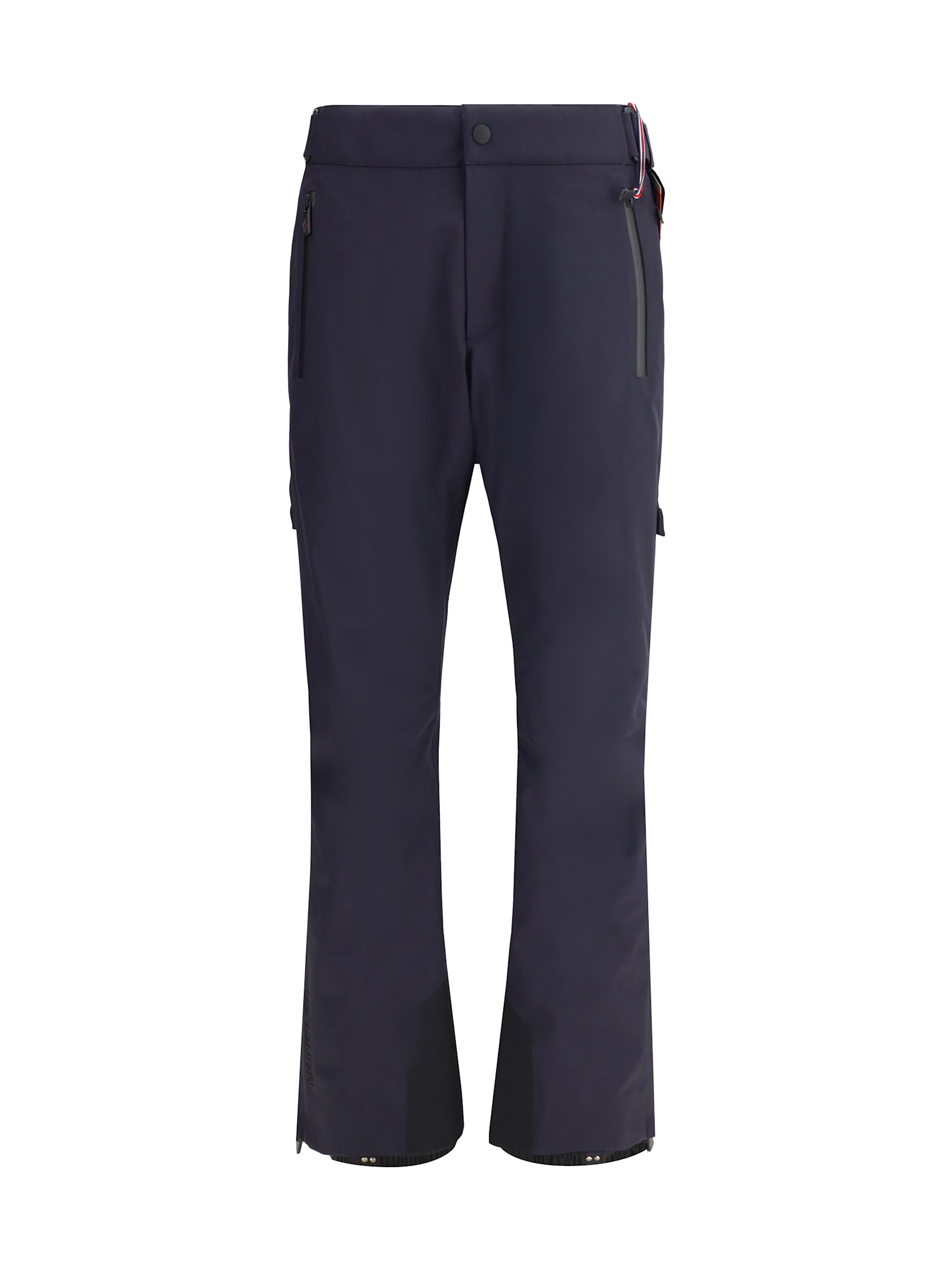 Moncler Padded Ski Pants In Blue