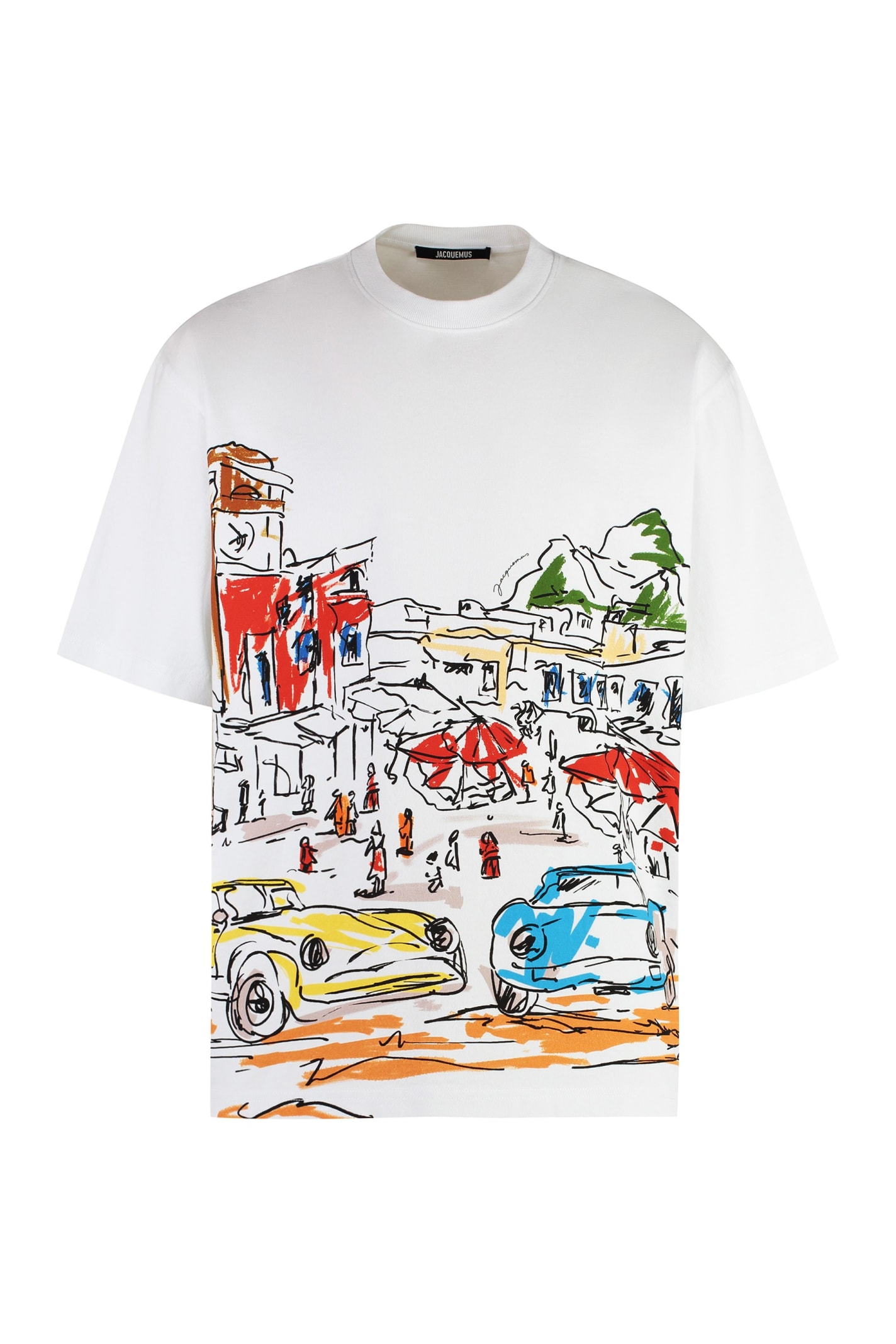 Largo Printed Cotton T-shirt