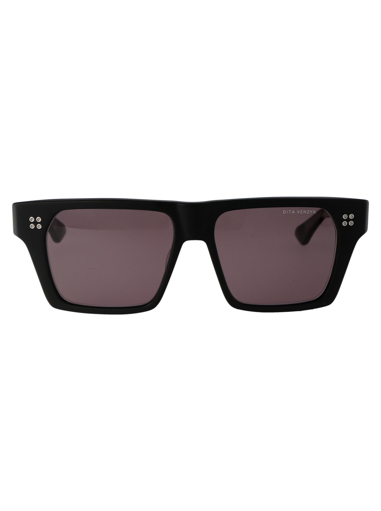 Shop Dita Venzyn Sunglasses In 03 Black W/ Grey