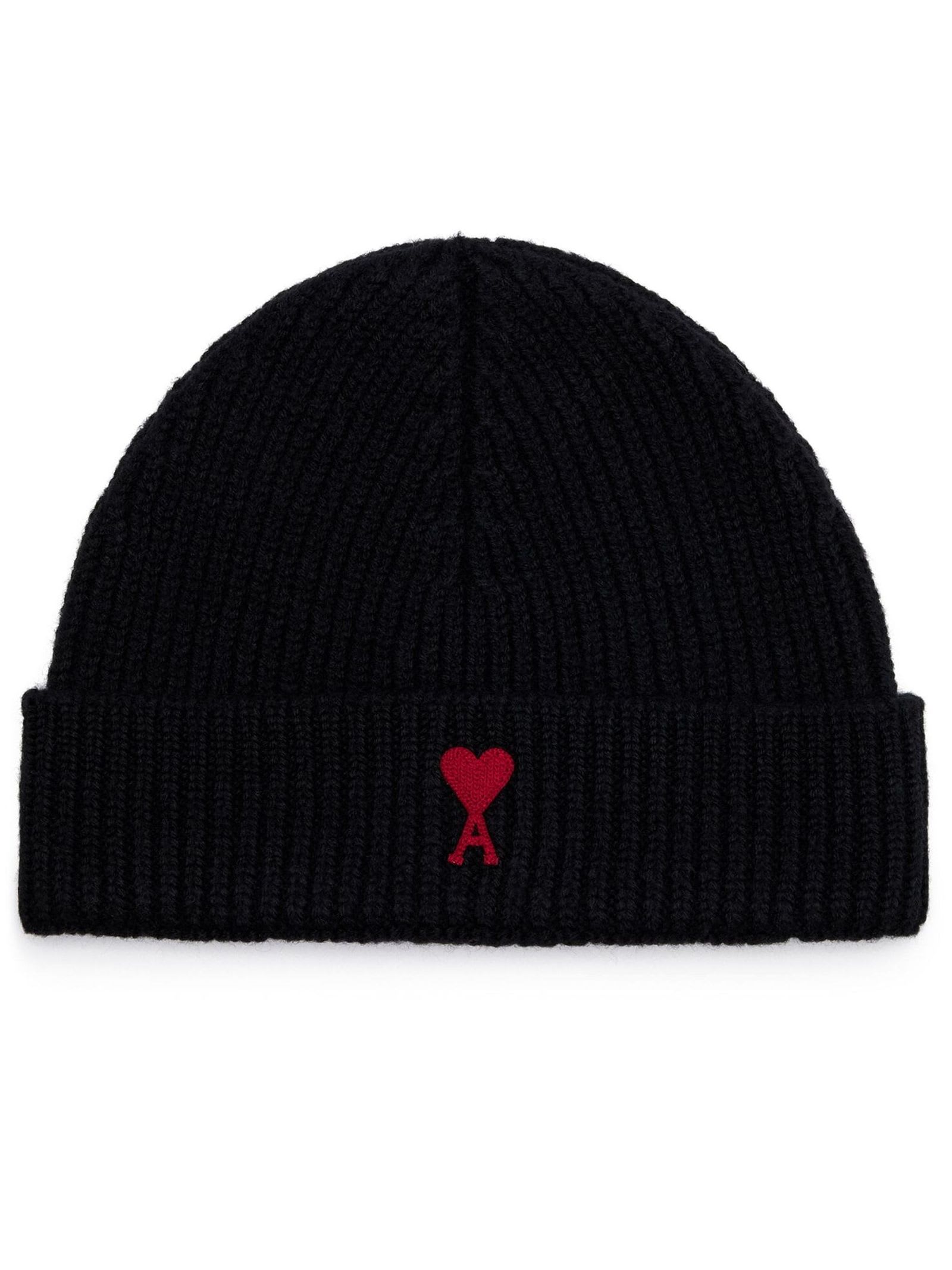 Black Wool Beanie