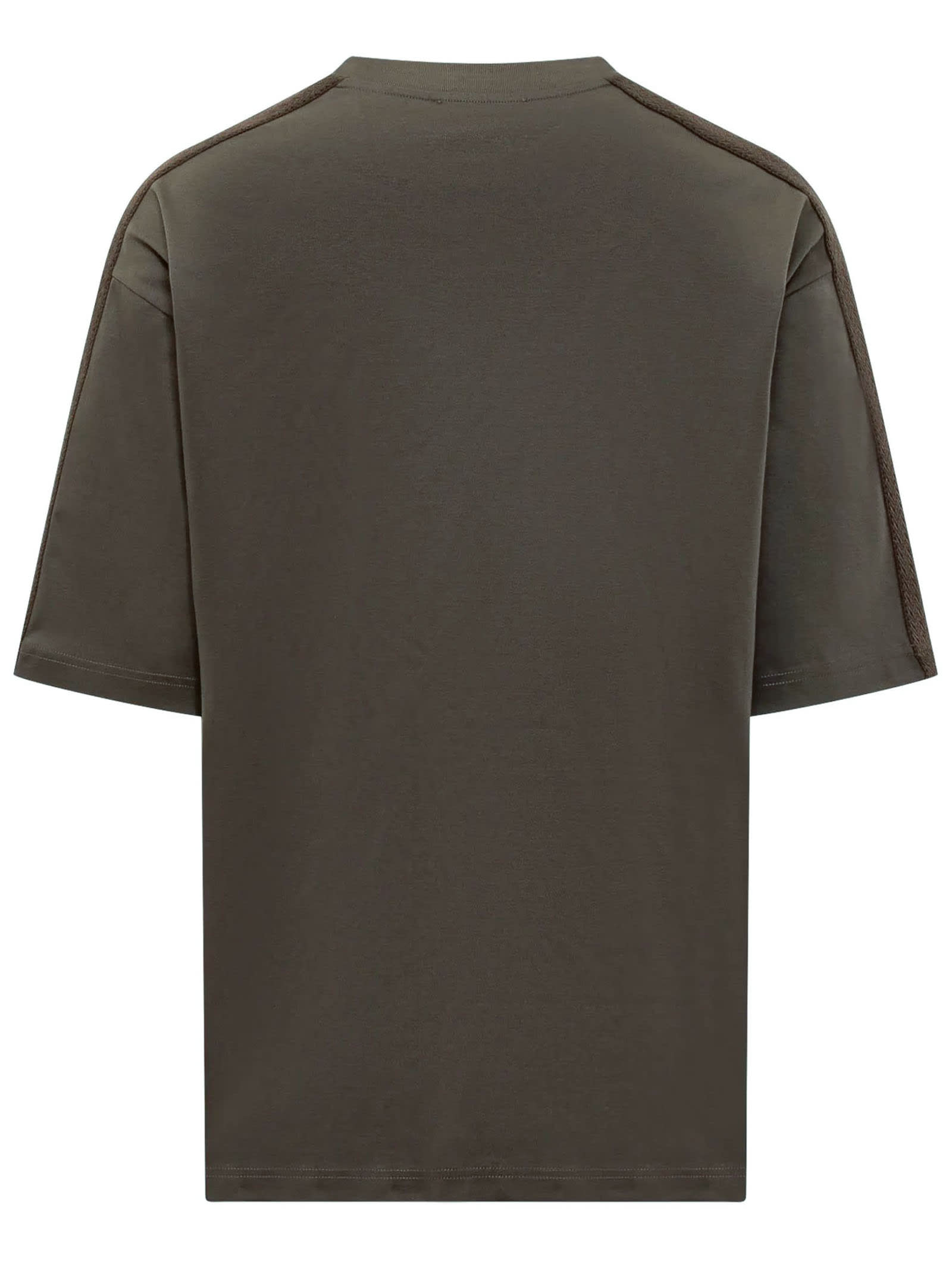 Shop Lanvin T-shirts And Polos Brown