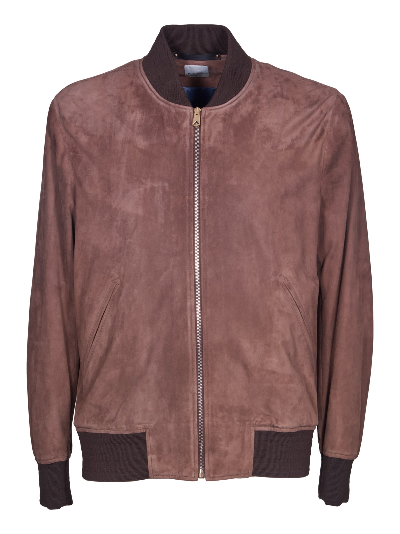 Shop Paul Smith Bomber In Brown