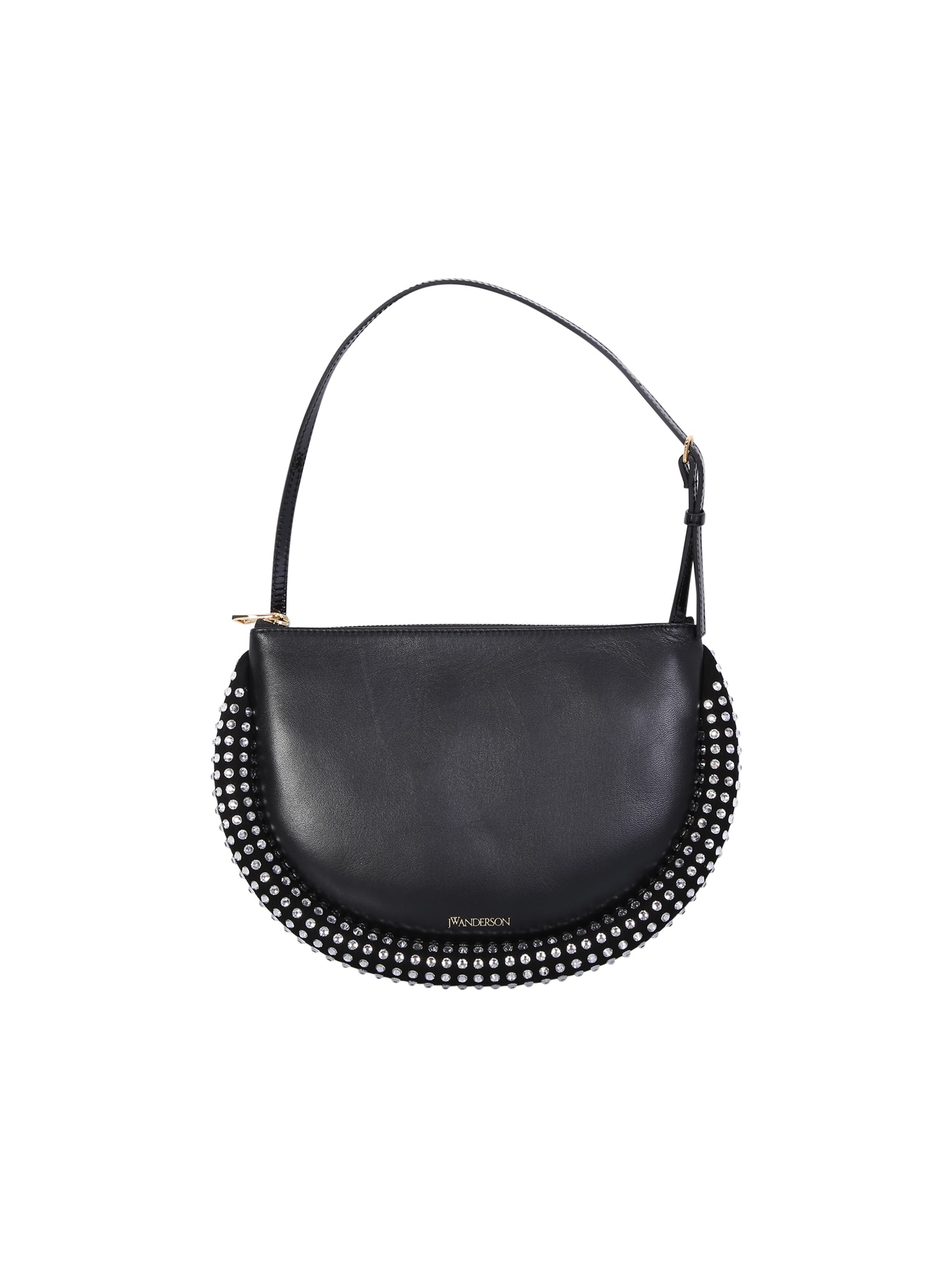 Shop Jw Anderson Bumper Moon Crystal Black Bag