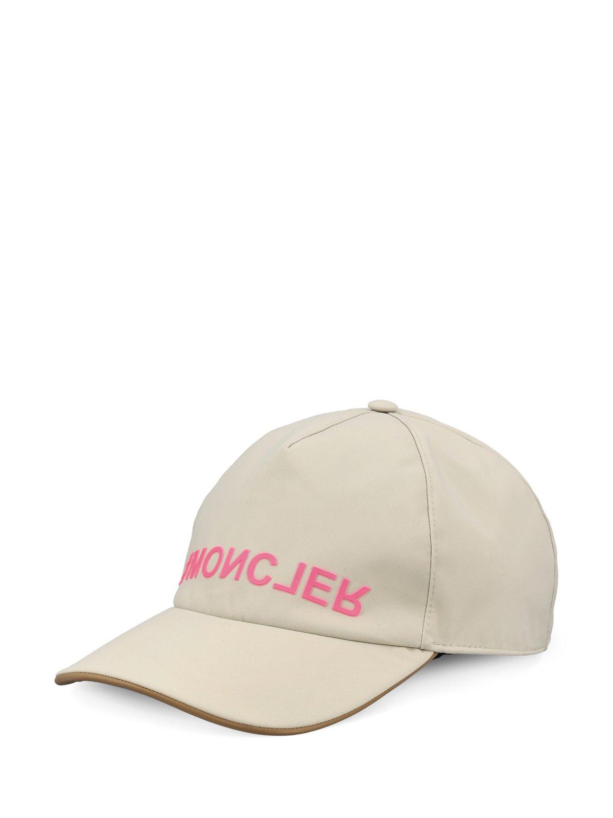 Shop Moncler Logo Detailed Baseball Cap