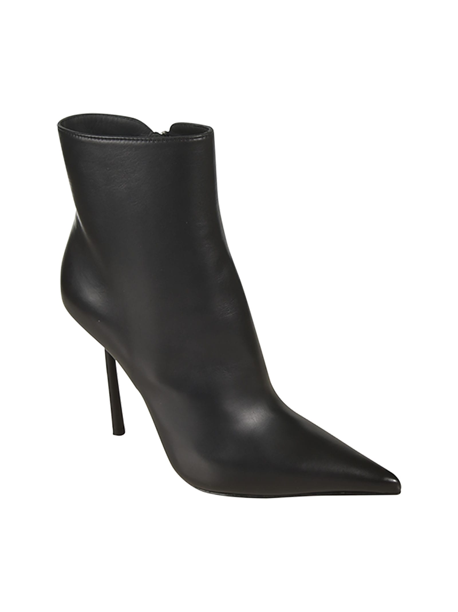 Shop Le Silla Side Zip Boots In Black