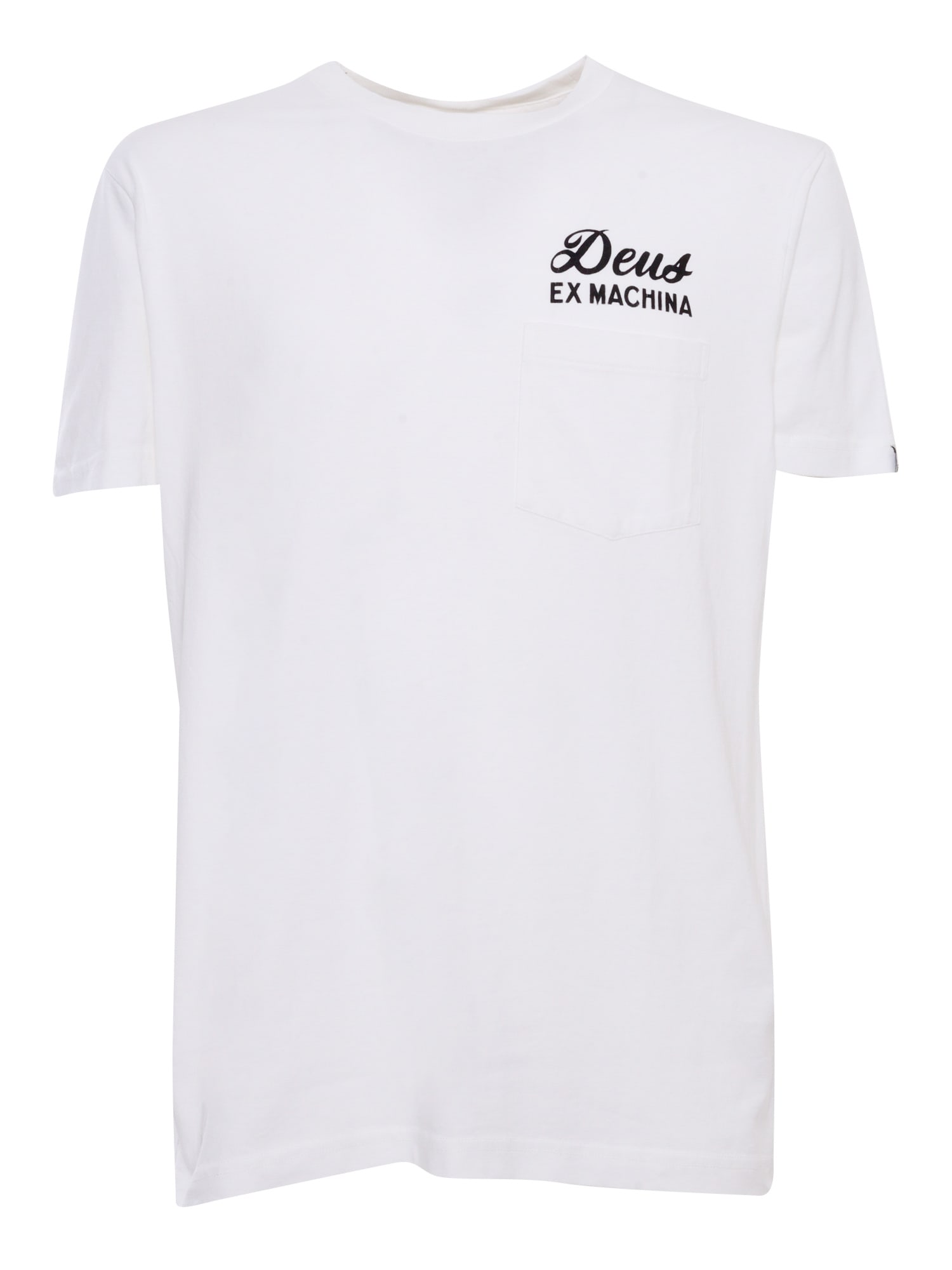 Shop Deus Ex Machina White T-shirt With Print