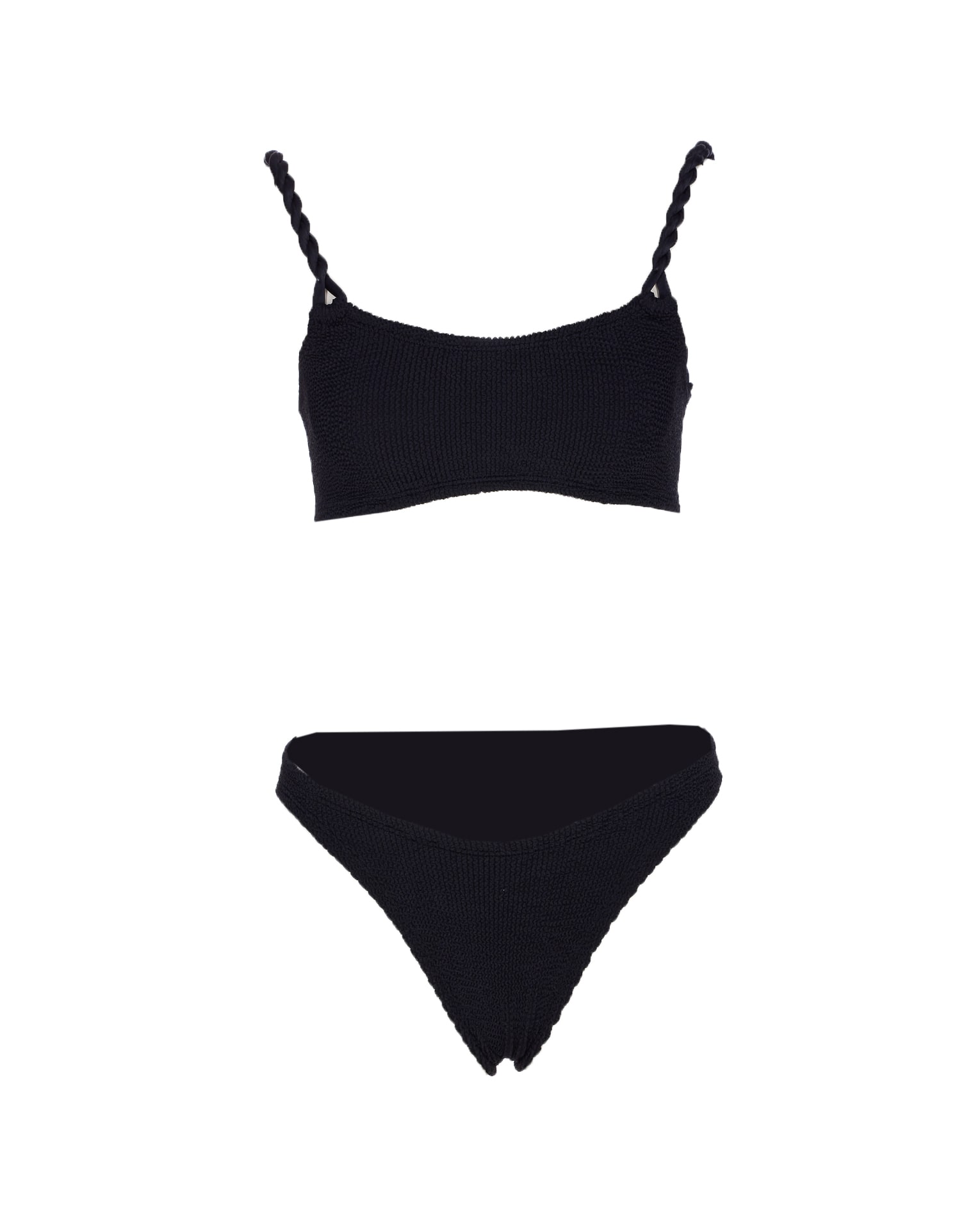 Hunza G Phoebe Bikini Set Black