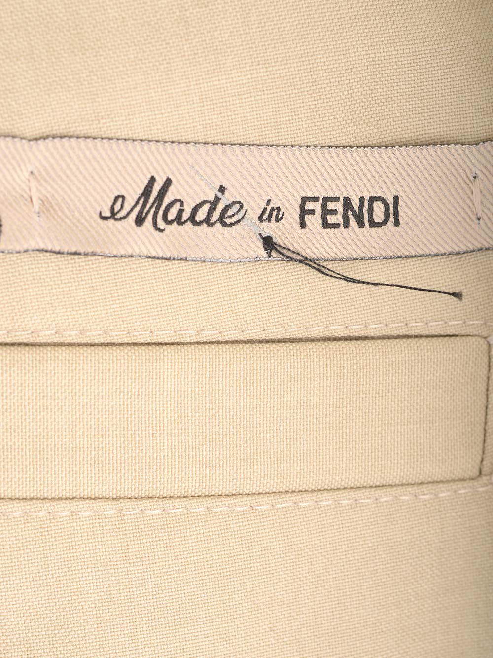 Shop Fendi Tailored Shorts In Jojoba