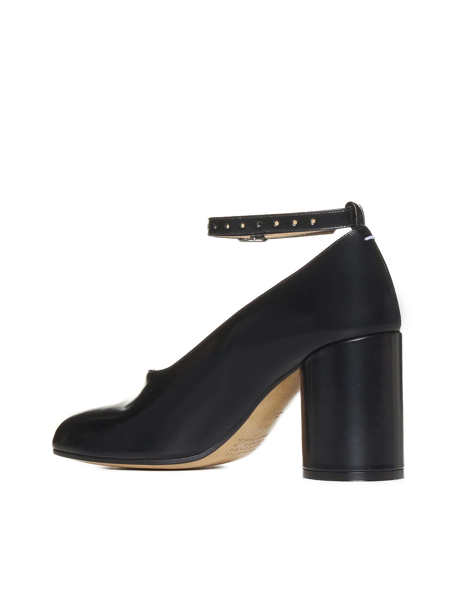 Shop Maison Margiela High-heeled Shoe In Black