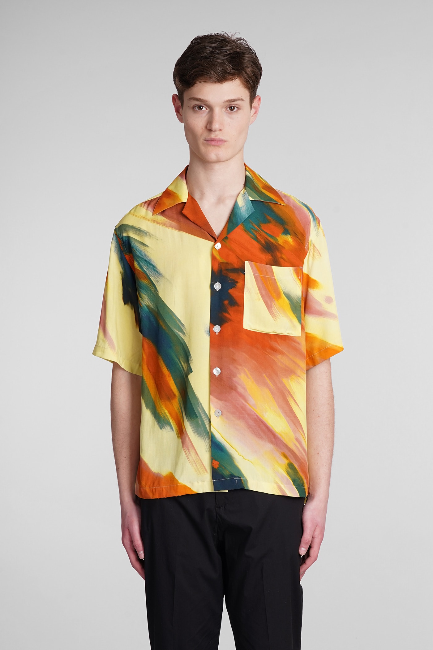 Robin Shirt In Multicolor Viscose