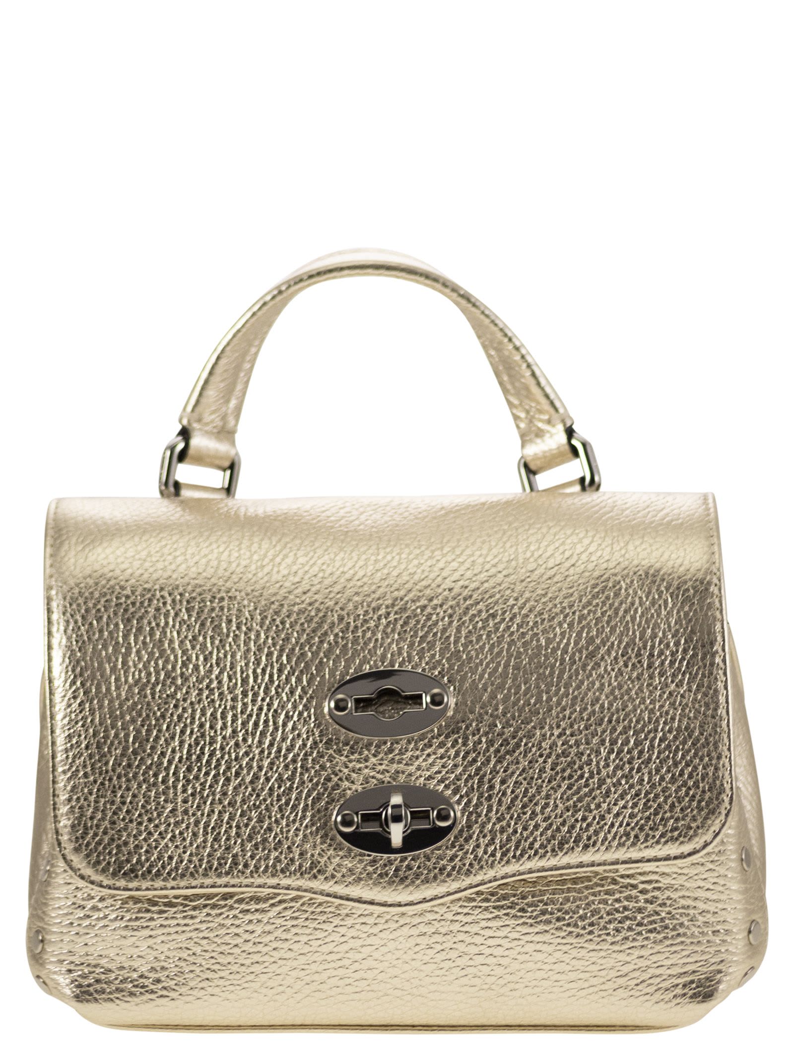 Shop Zanellato Postina - Daily Metal Baby Bag In Gold