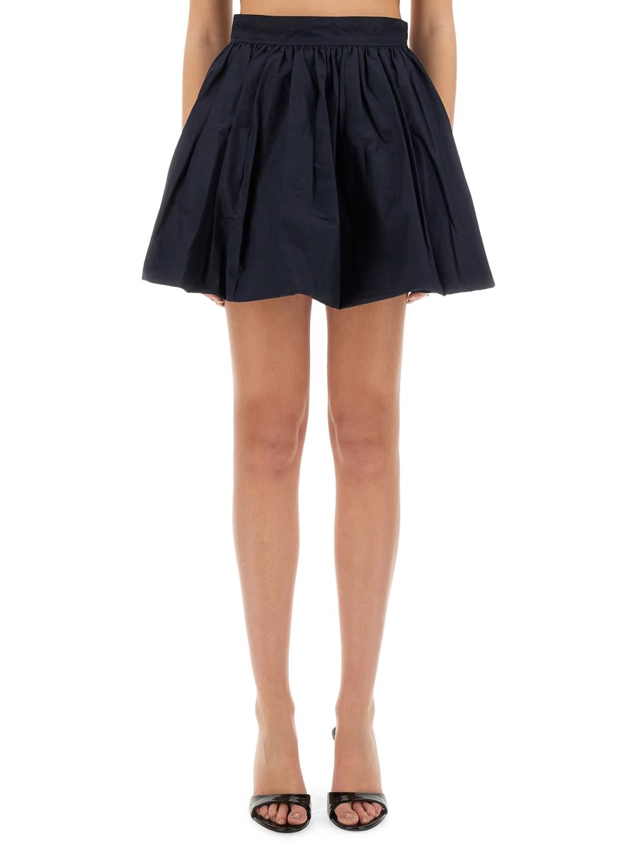 Shop Patou Balloon Skirt In Blue