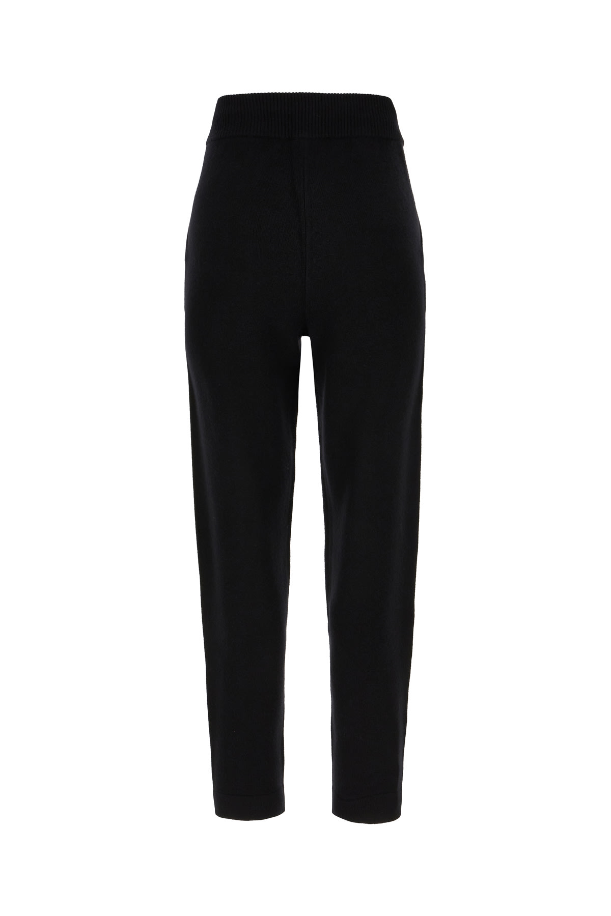 'S MAX MARA BLACK WOOL AND CASHMERE JOGGERS